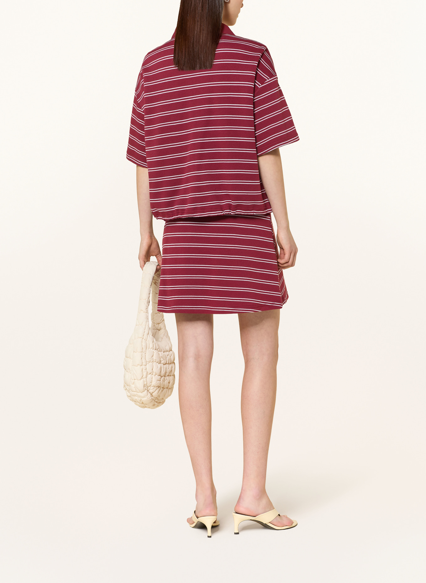 GESTUZ Rok GZPILOVA: DONKERROOD / WIT