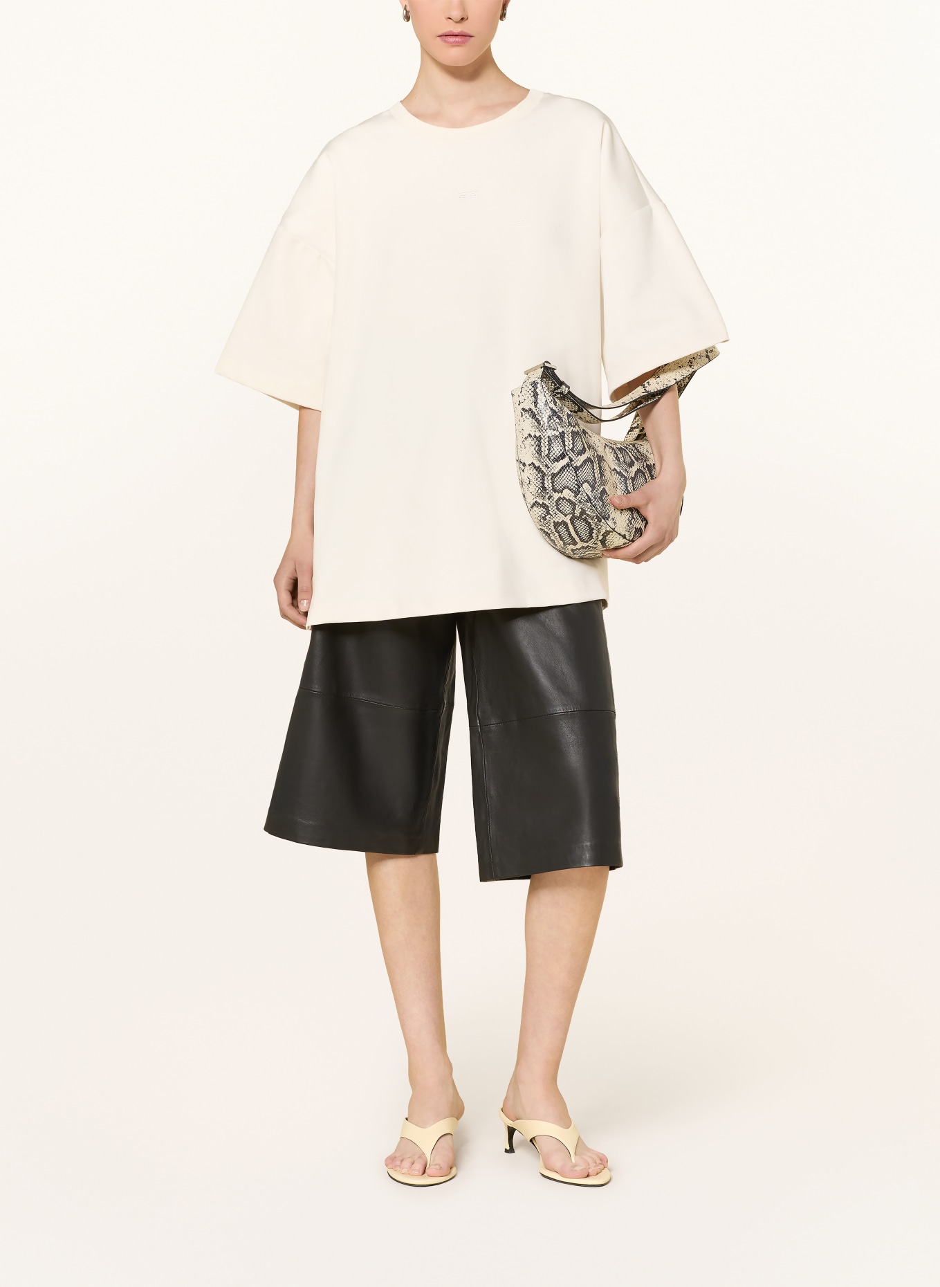 GESTUZ Oversized-sweatshirt GZAMINA: CRÈME