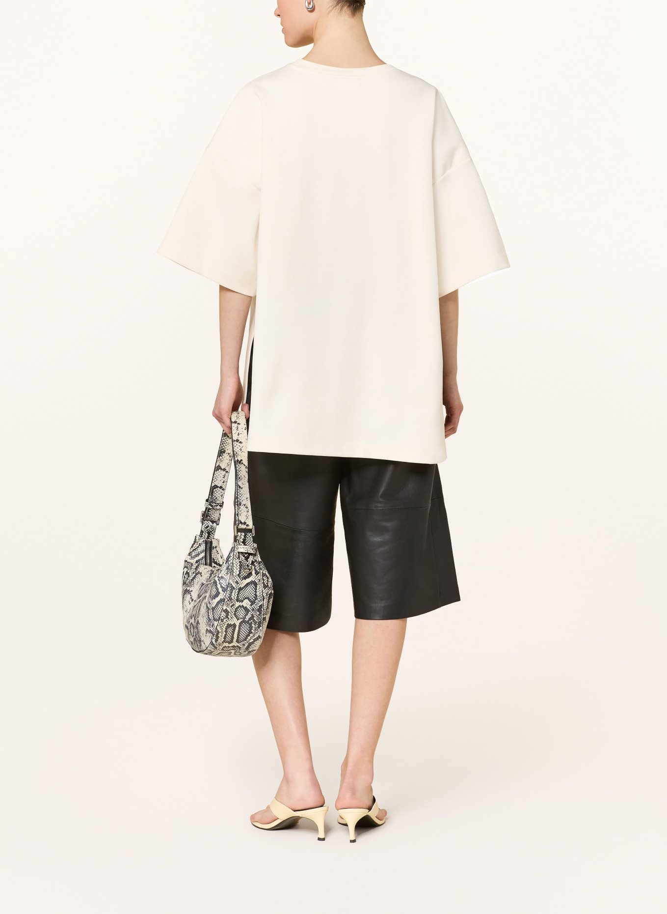 GESTUZ Oversized-sweatshirt GZAMINA: CRÈME