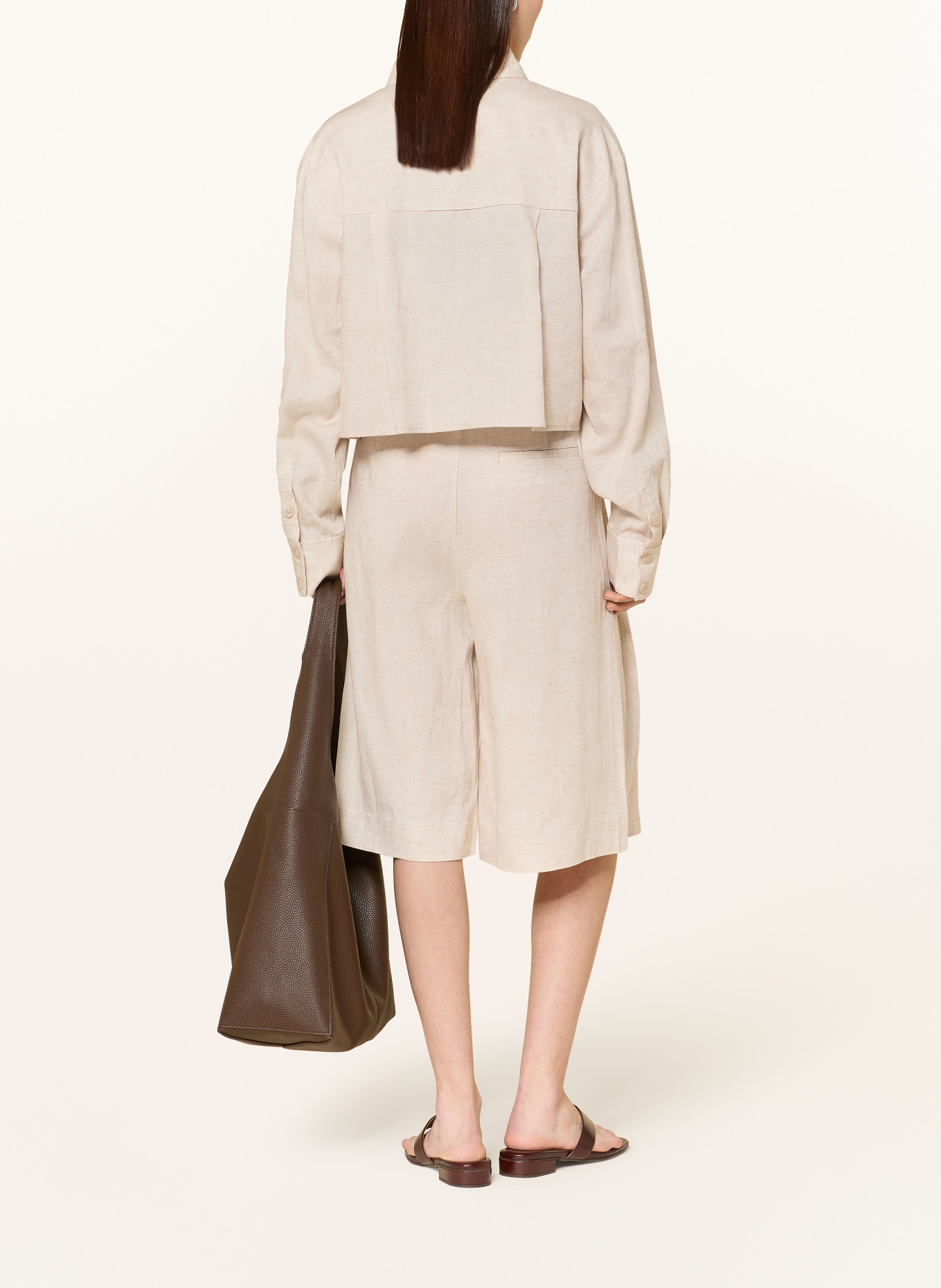 GESTUZ Košile GZRIAVA: BÉŽOVÁ