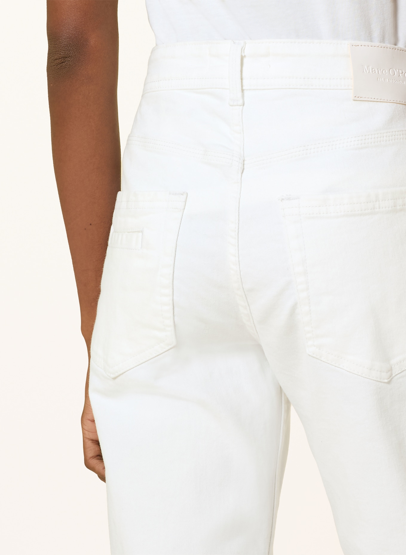 Marc O'Polo THEDA Boyfriend Jeans: 932 grey white