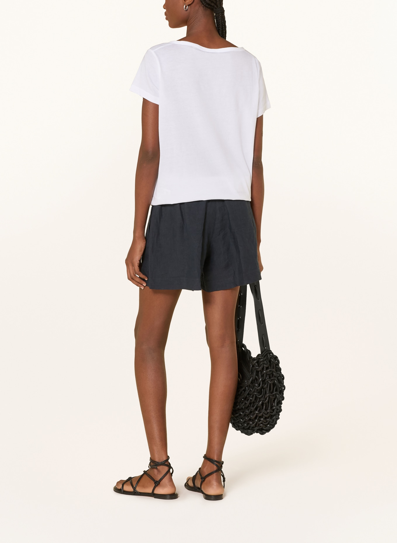 Marc O'Polo T-Shirt: WEISS / OLIV