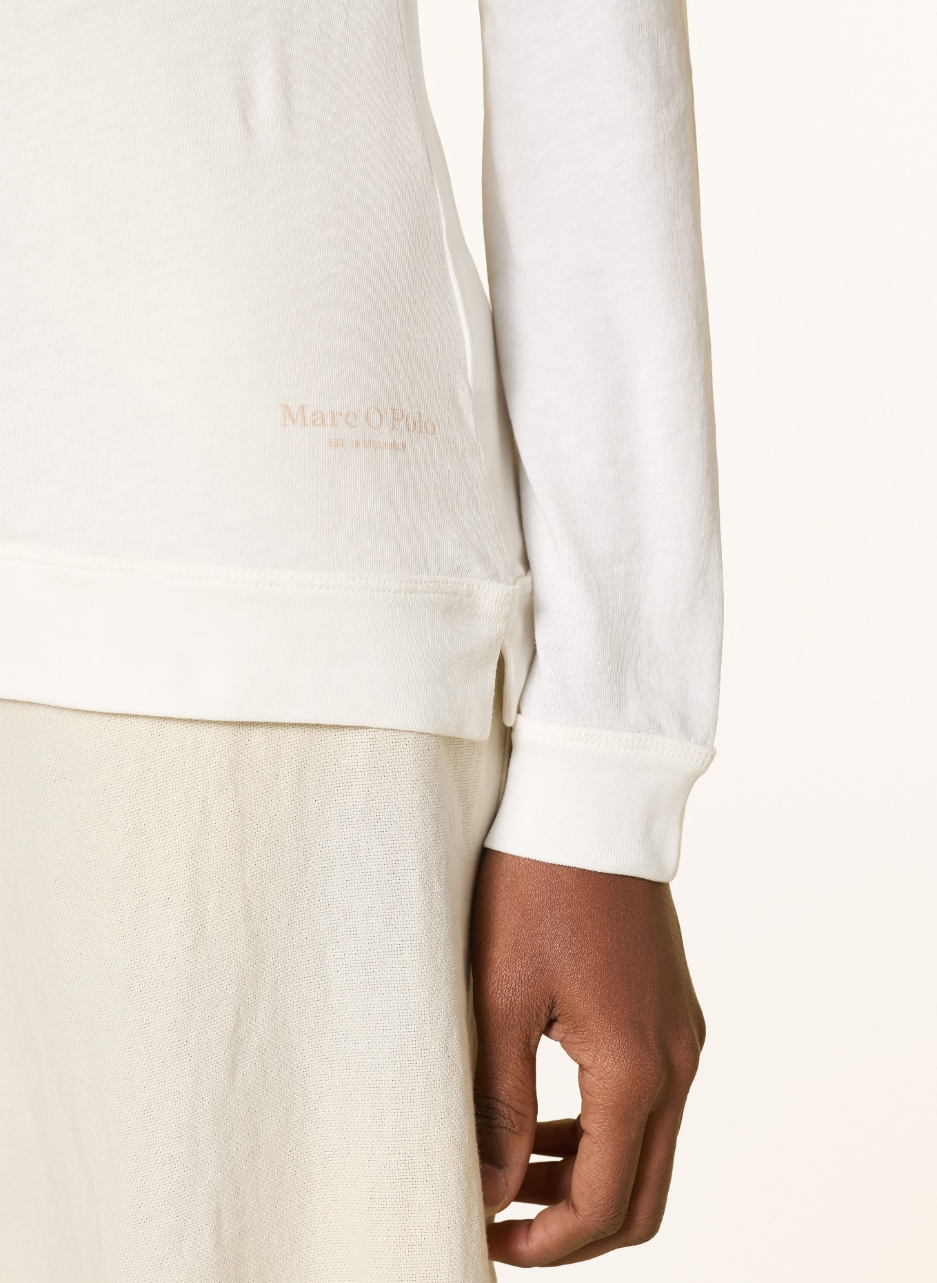 Marc O'Polo Longsleeve: WEISS