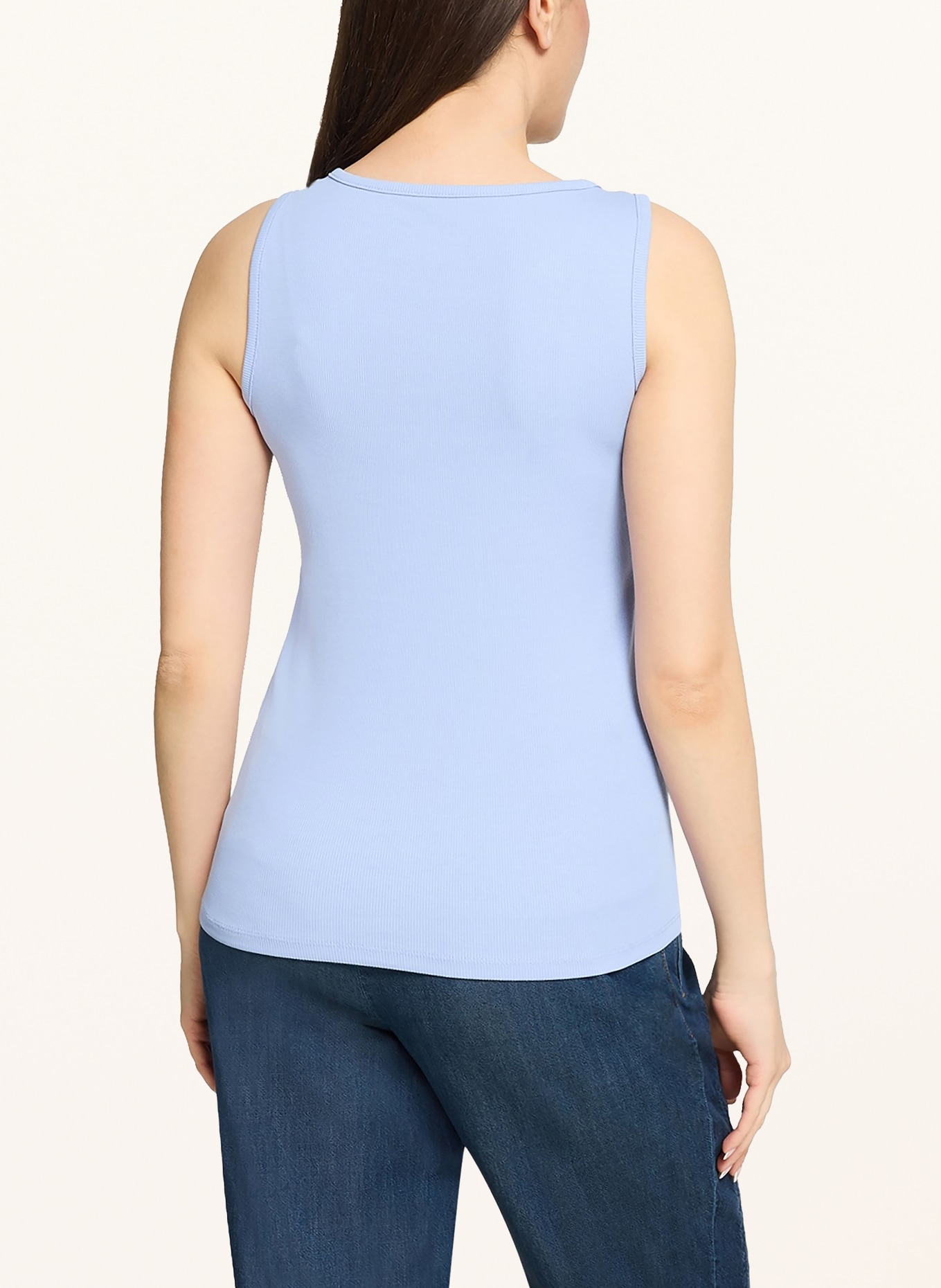 CARTOON Top mit Cut-out: HELLBLAU