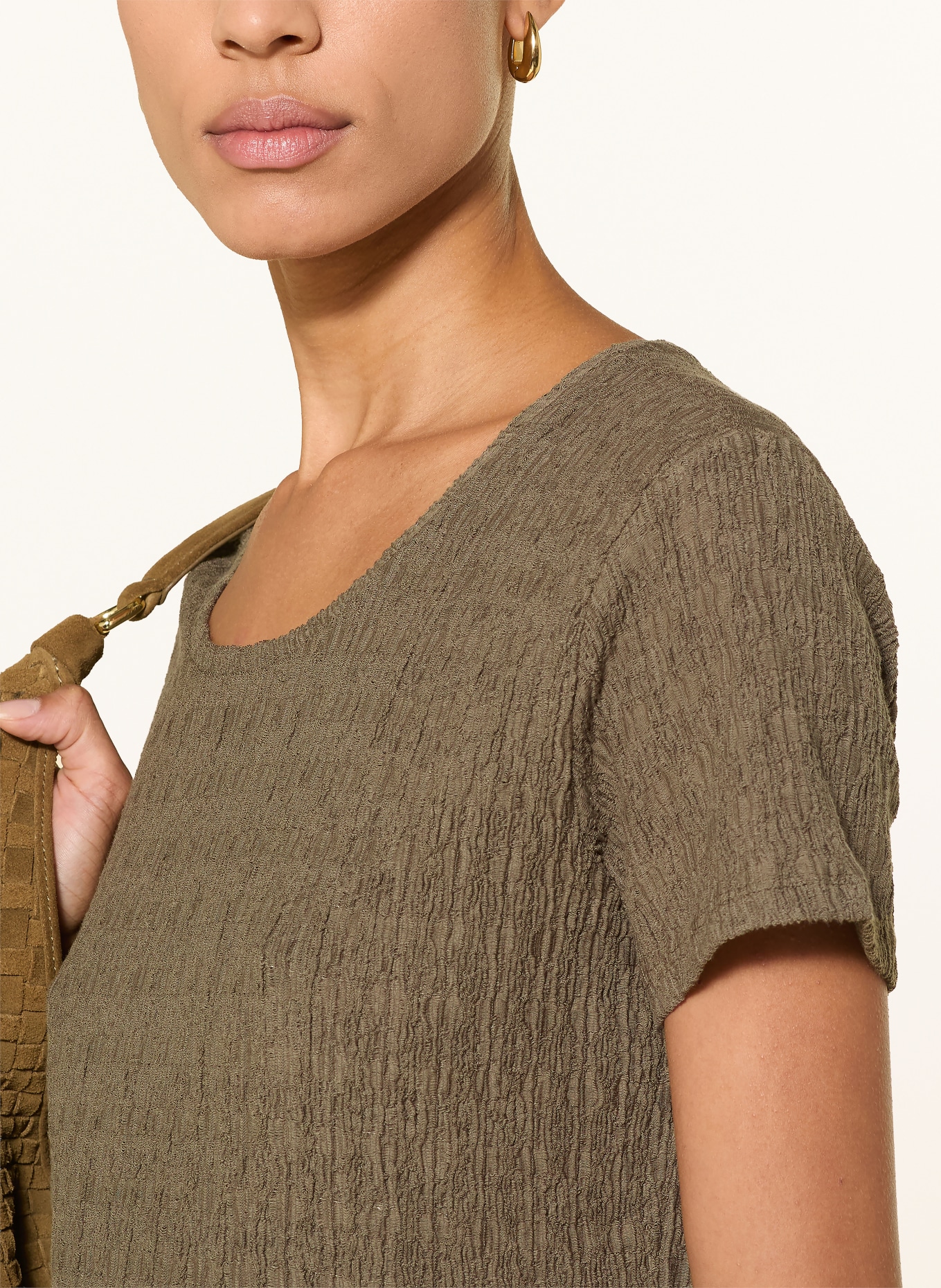 CARTOON T-shirt: OLIVE