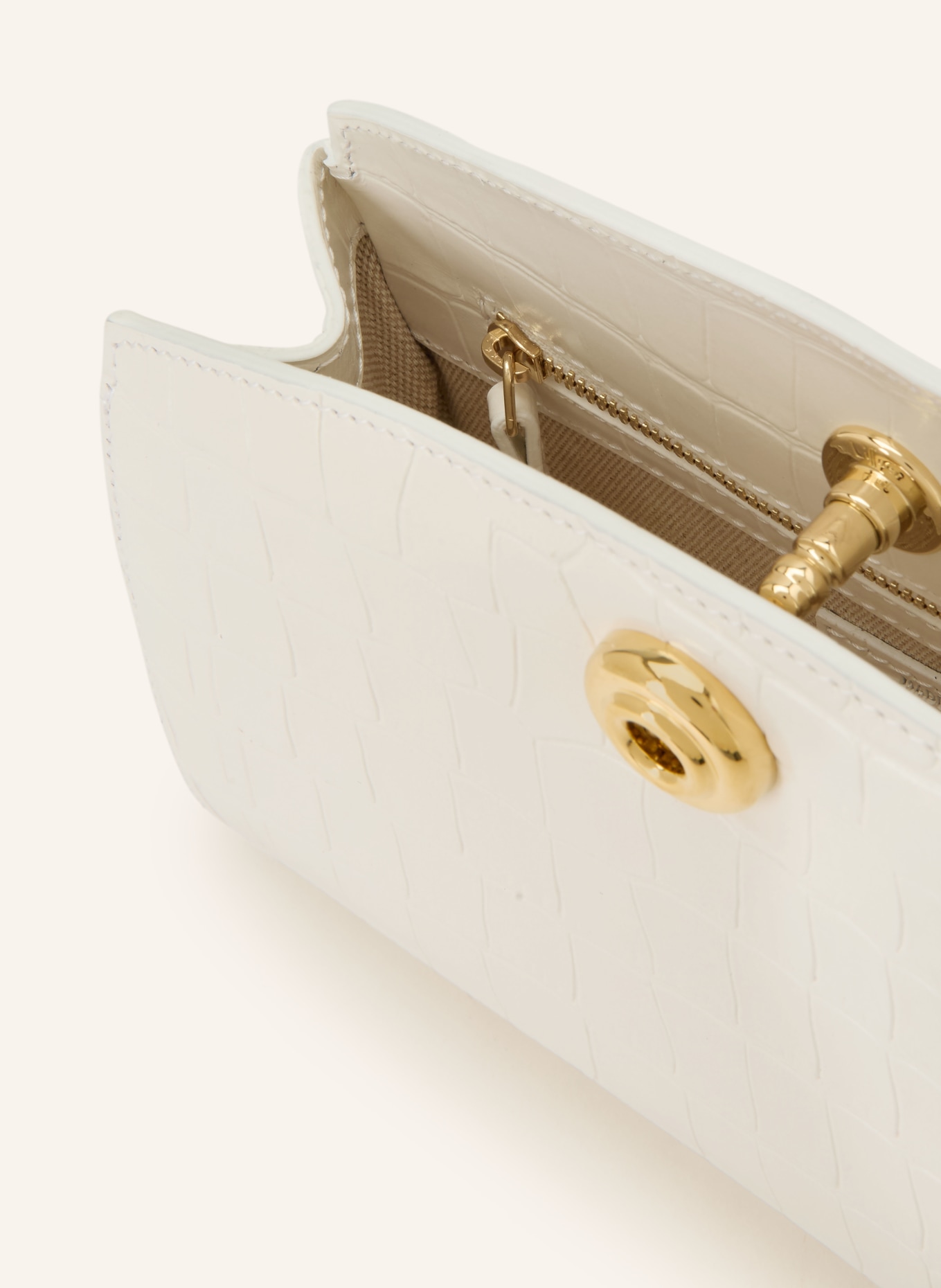 LIFFNER Clutch: WHITE