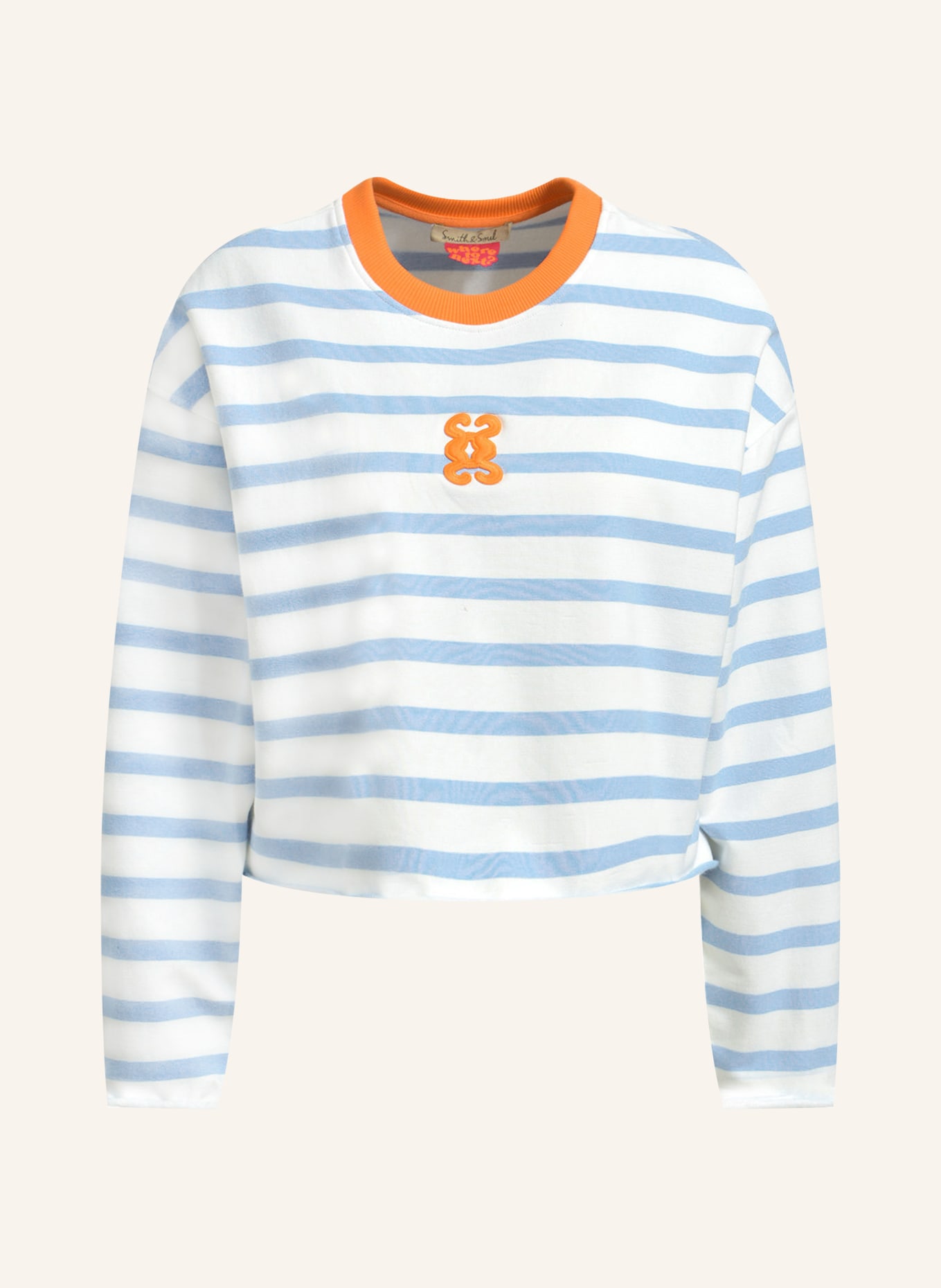 Smith & Soul Bluza: JASNONIEBIESKI / POMARAŃCZOWY / BIAŁY