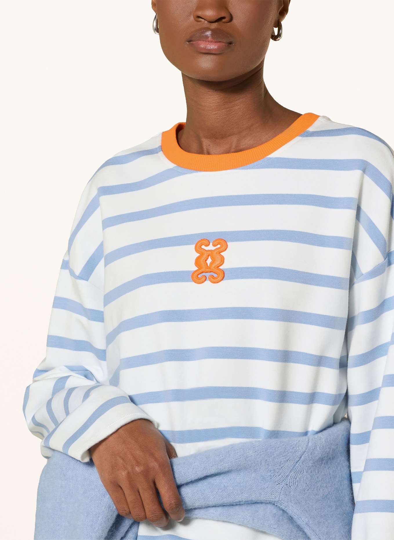 Smith & Soul Bluza: JASNONIEBIESKI / POMARAŃCZOWY / BIAŁY