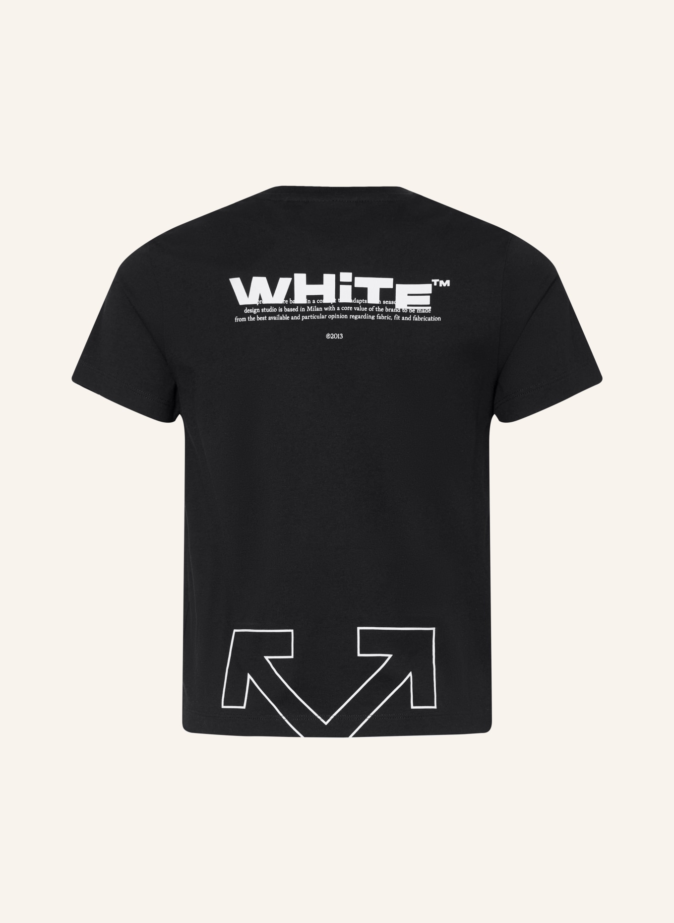 Off-White T-shirt: NOIR