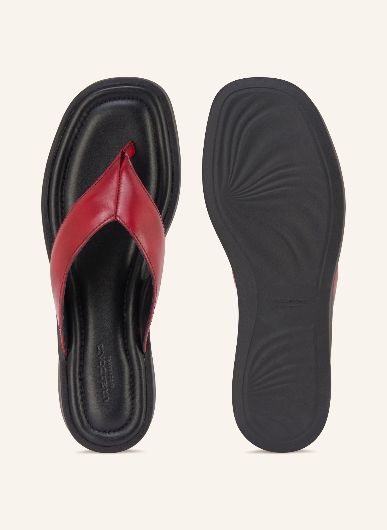 VAGABOND SHOEMAKERS Zehentrenner DANYA: ROT