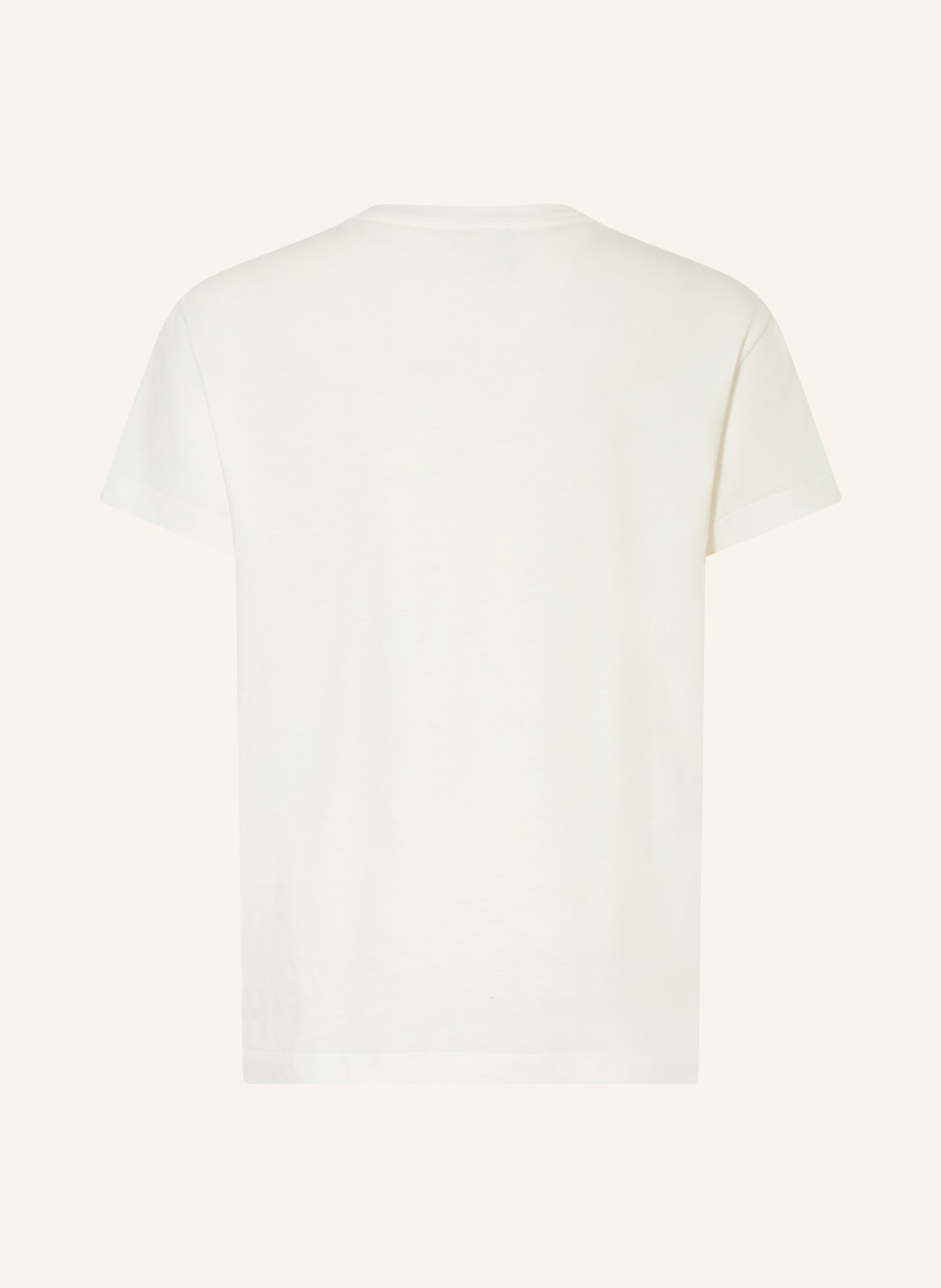 FENDI T-shirt: WIT / ROOD / BLAUW