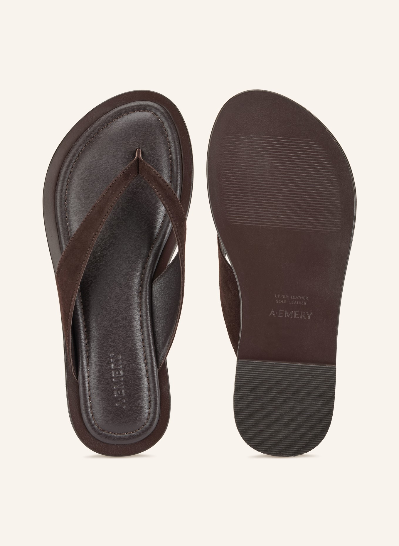 A.Emery Klapki VIOLA: CIEMNOBRĄZOWY