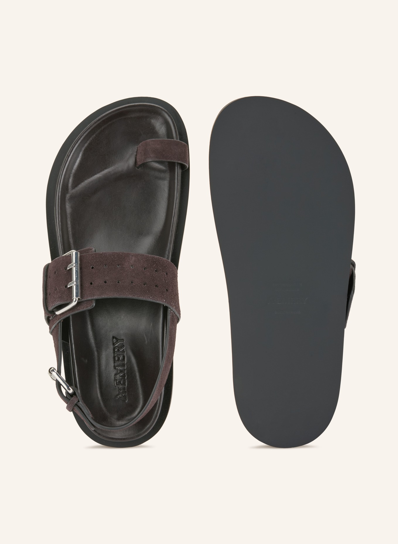 A.Emery Sandalen HATTIE: SCHWARZ