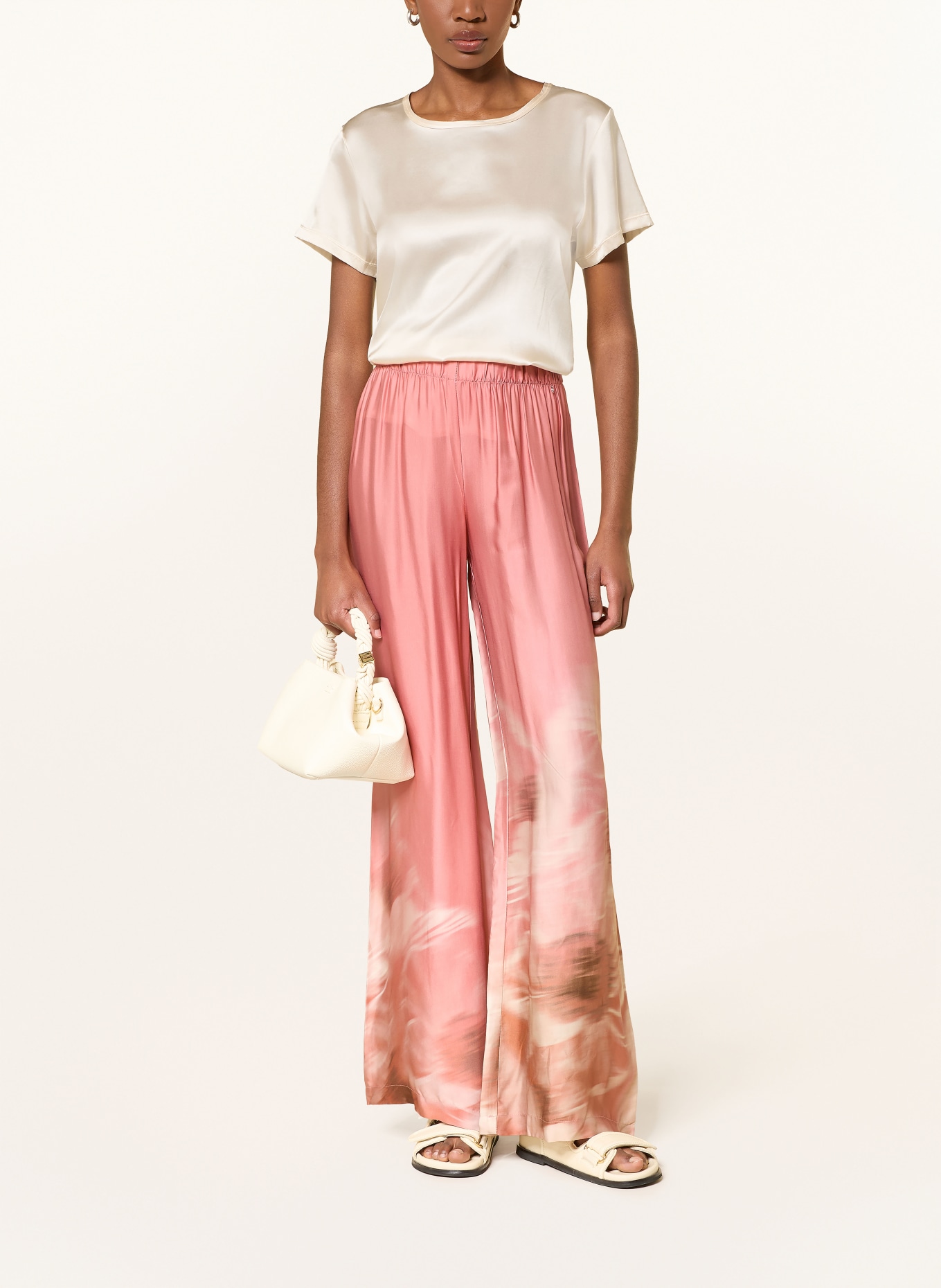 ottod'ame Hedvábná blůza: KRÉMOVÁ