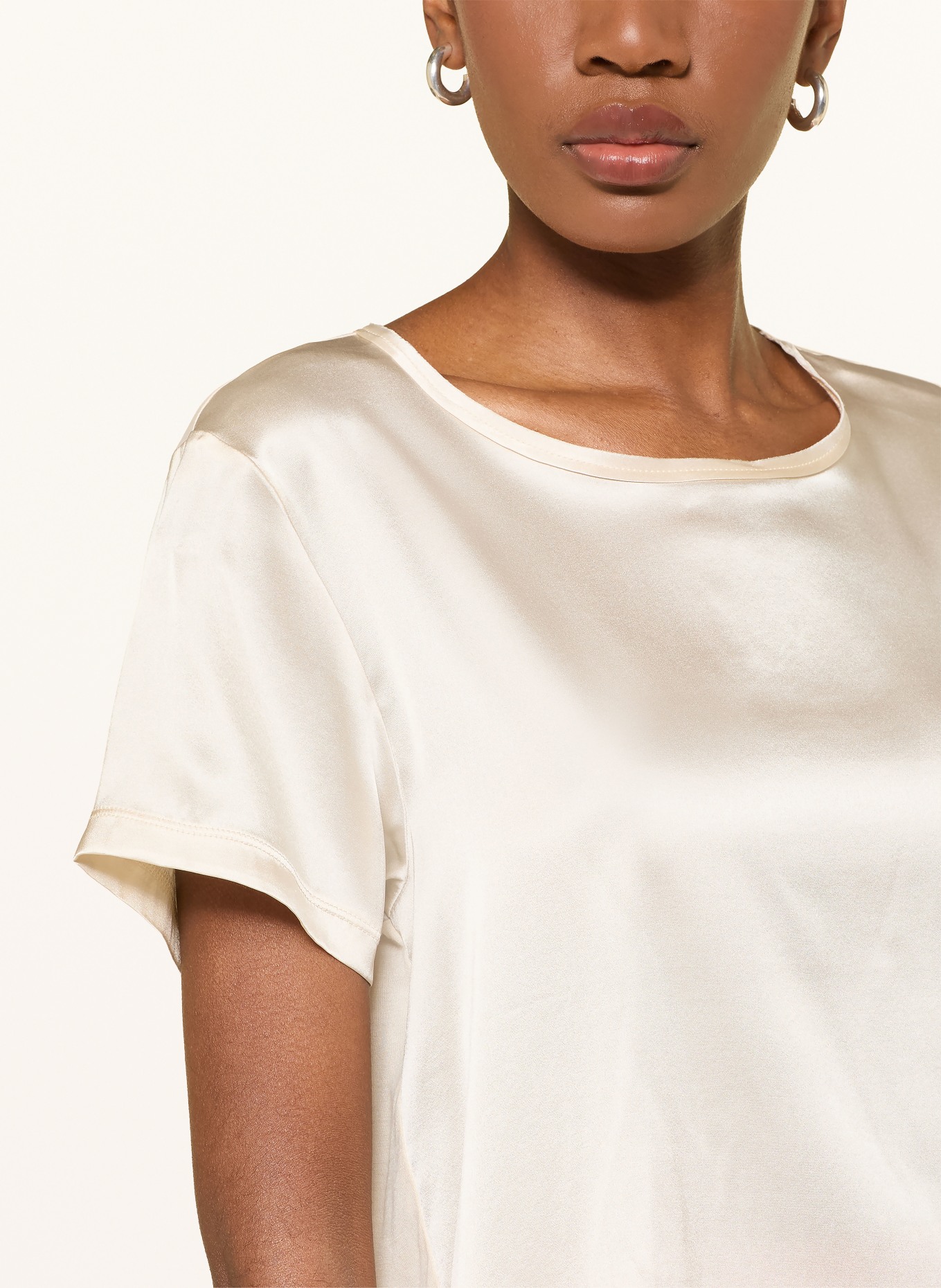 ottod'ame Hedvábná blůza: KRÉMOVÁ