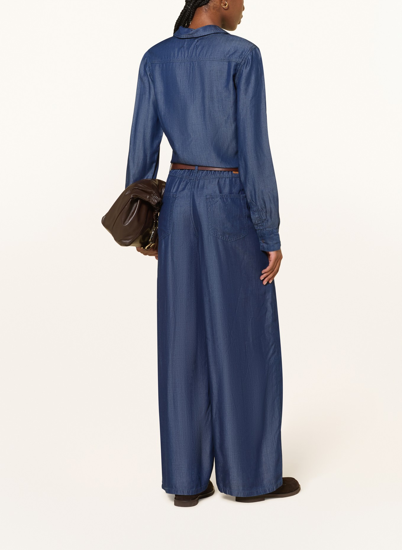 ottod'ame Košile v džínovém stylu: TMAVĚ MODRÁ