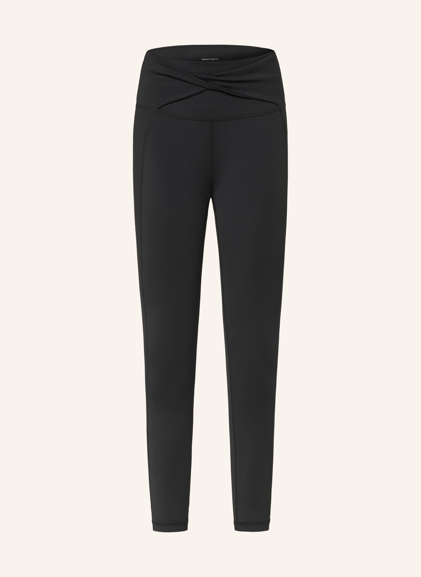 Sweaty Betty Legíny ALL DAY: ČERNÁ