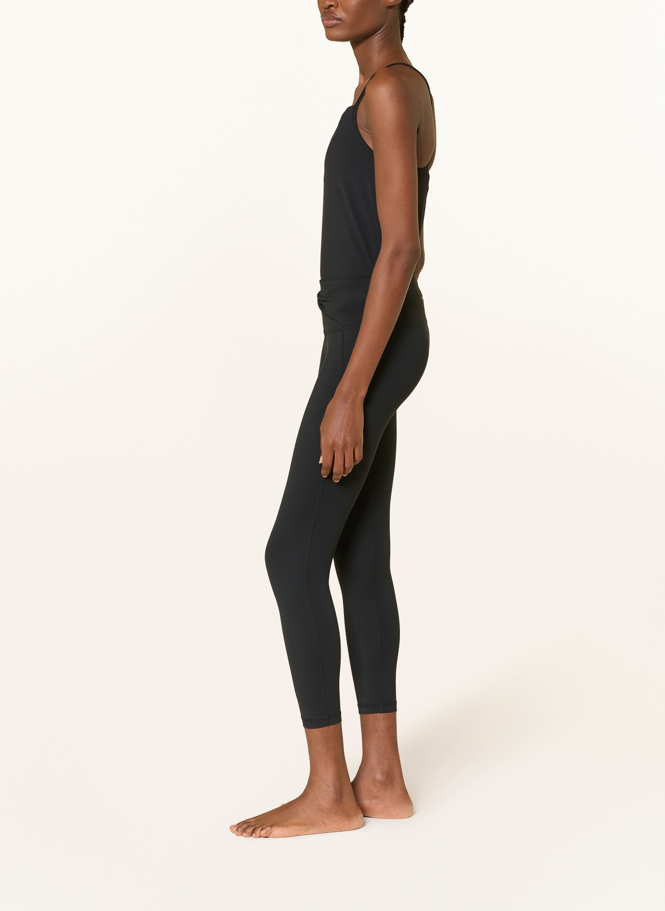 Sweaty Betty Legíny ALL DAY: ČERNÁ