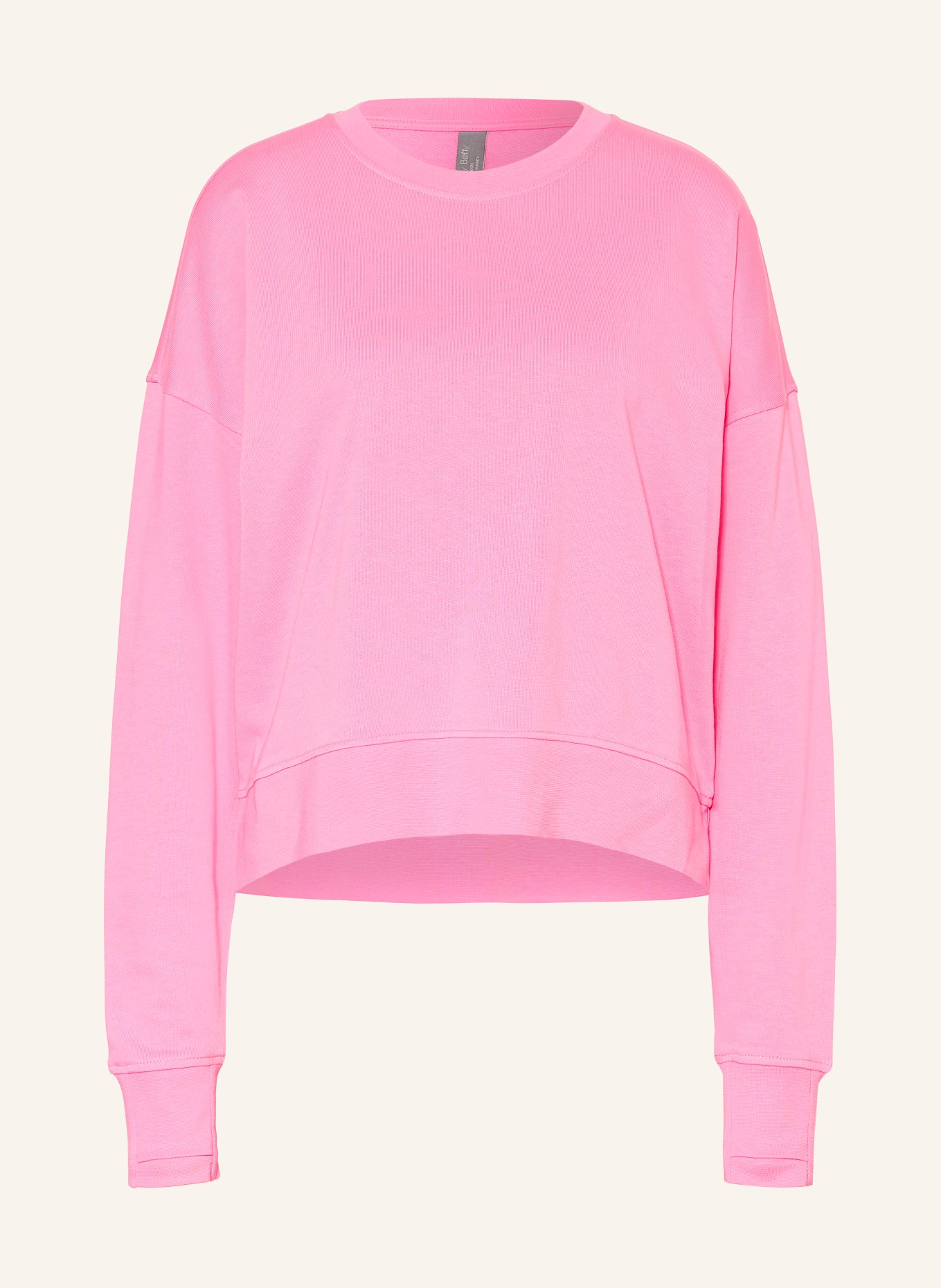 Sweaty Betty Sweatshirt AFTERCLASS: ROSA
