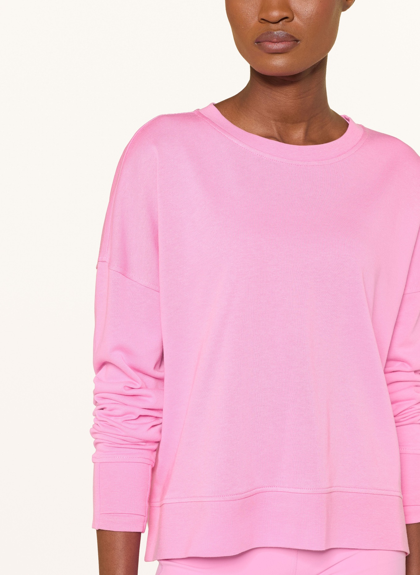 Sweaty Betty Sweatshirt AFTERCLASS: ROSA