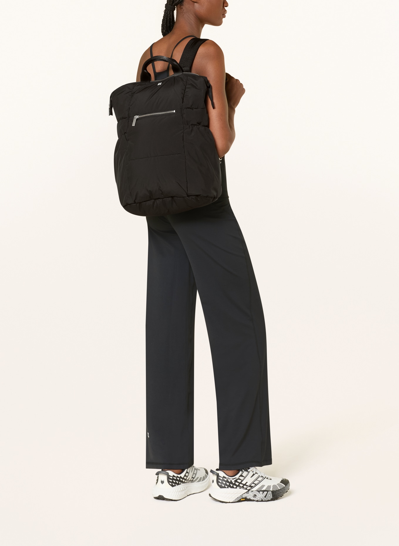 Sweaty Betty Plecak THE NIMBUS ROAM 30 l z przegrodą na laptopa: CZARNY