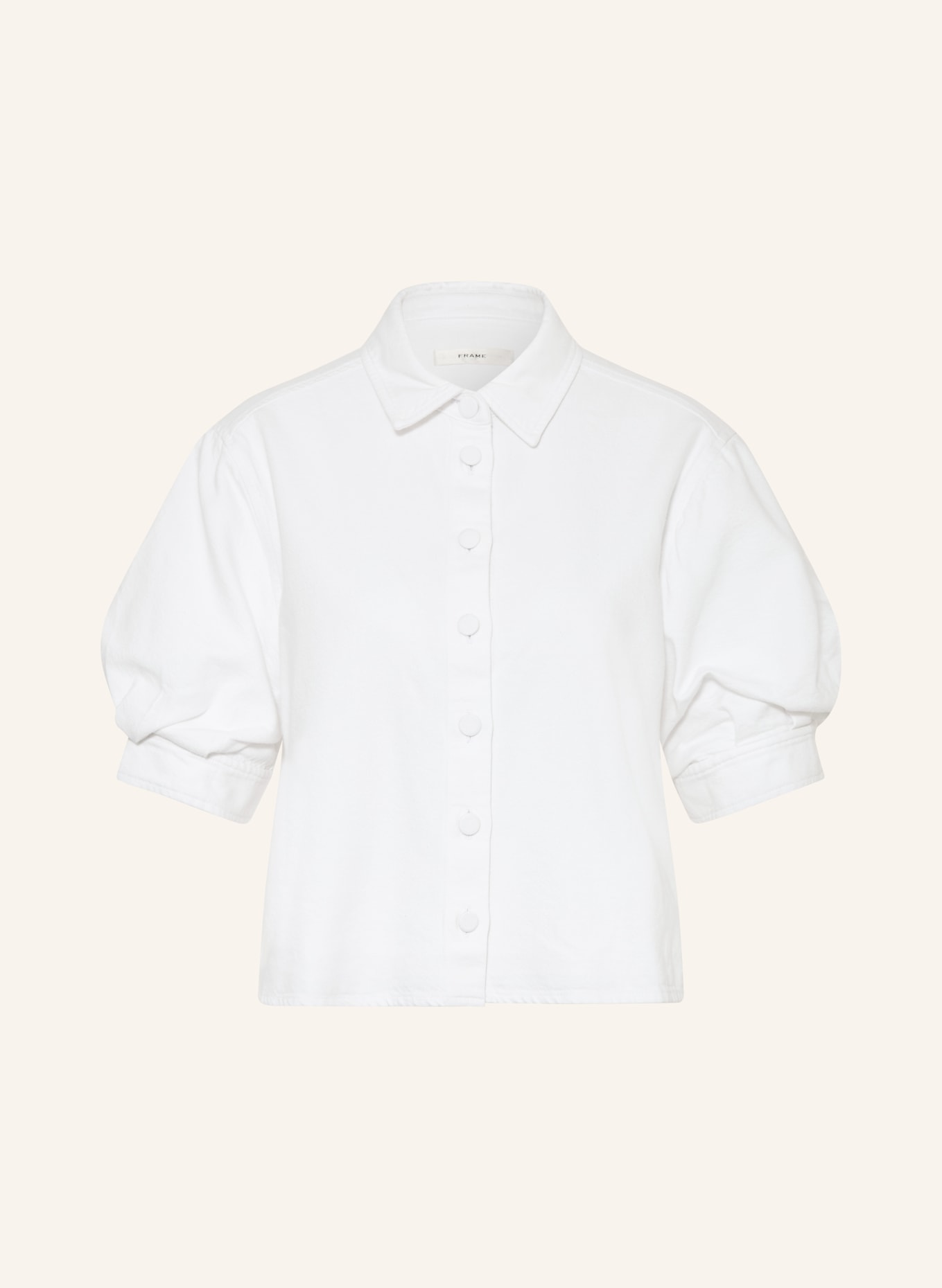 FRAME Shirt THE BILLOW SLEEVE SHIRT: WHITE