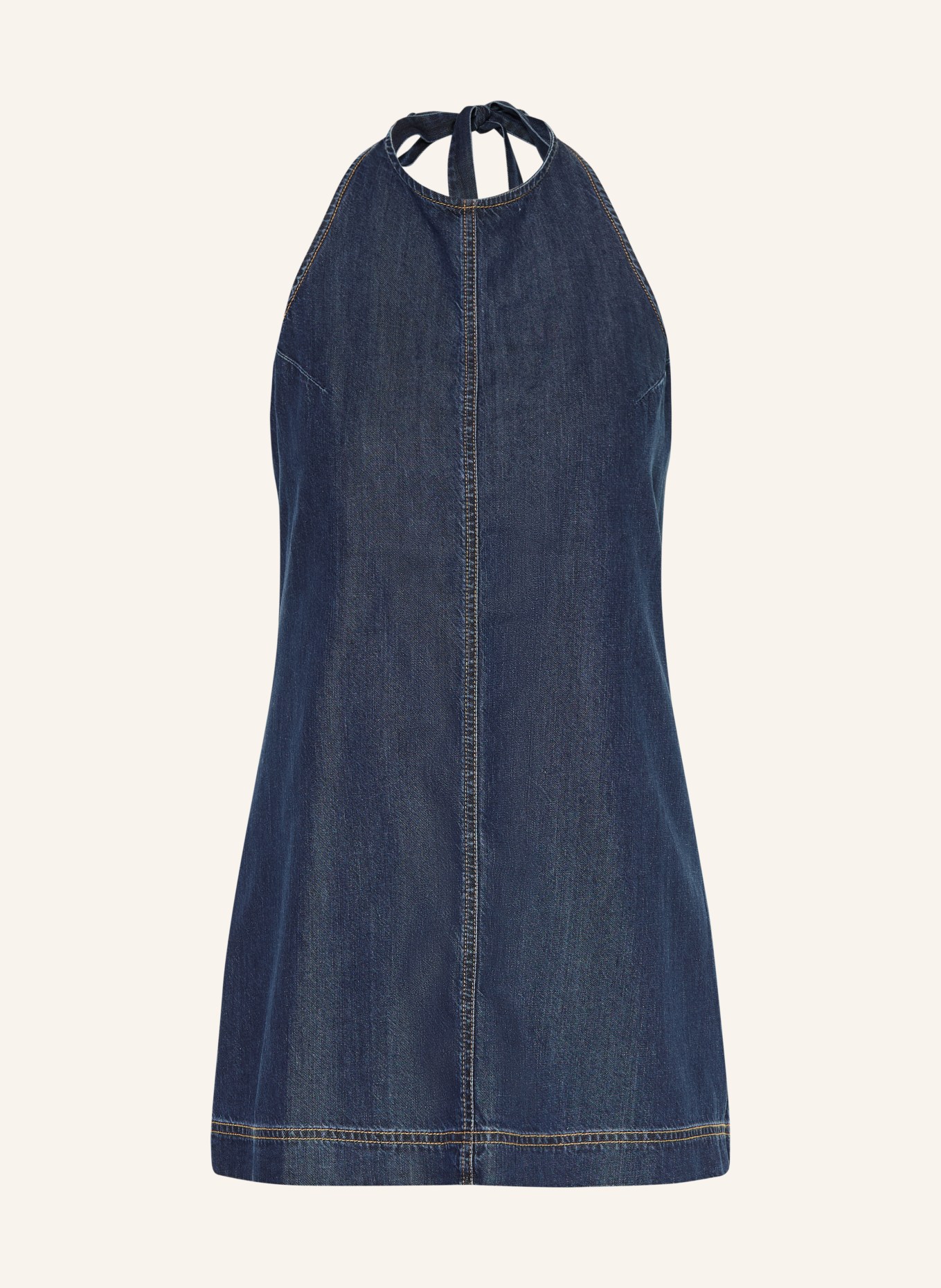 GOOD AMERICAN Jeanskleid: DUNKELBLAU