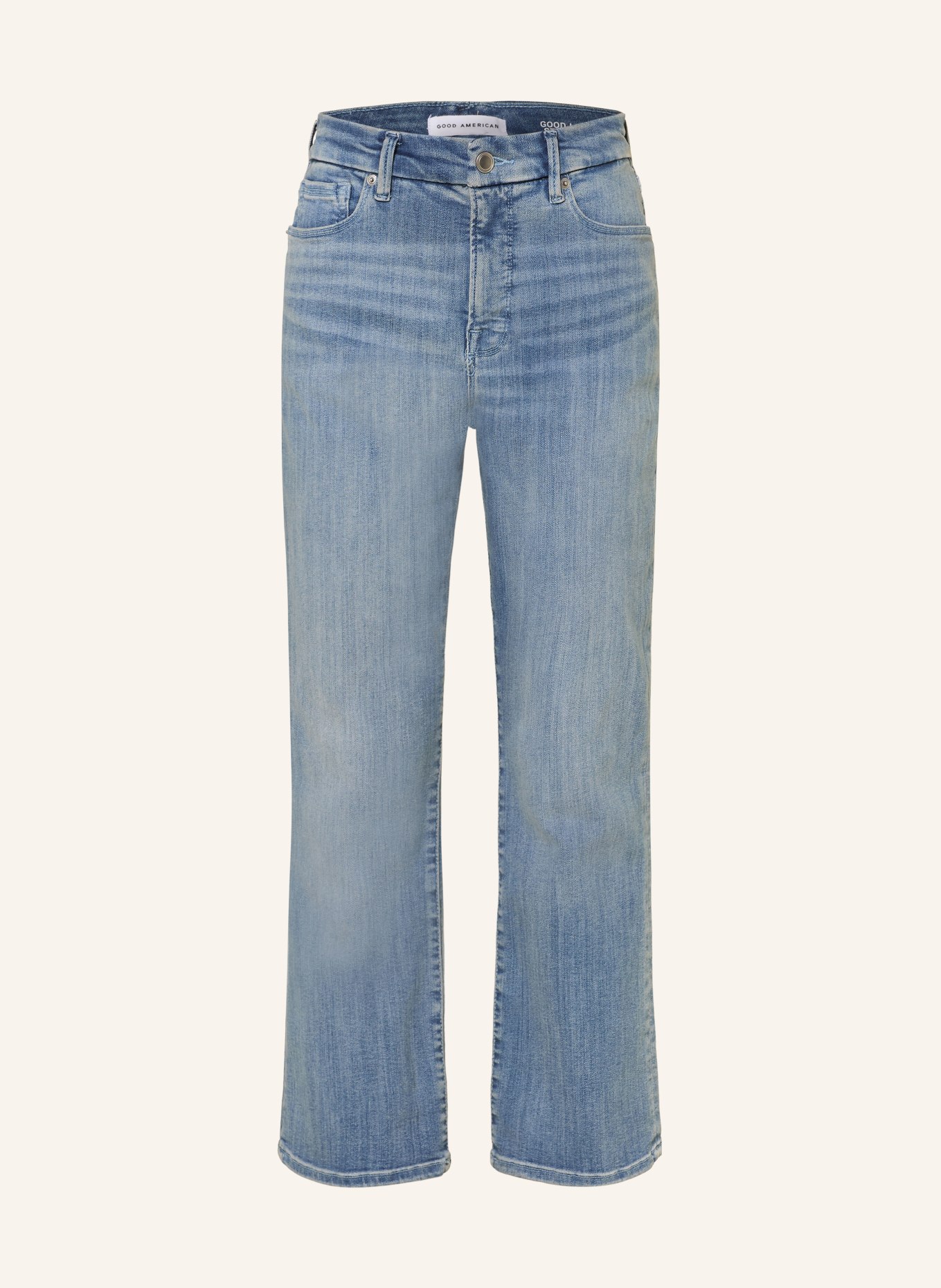 GOOD AMERICAN Cropped-Jeans: 1154 Indigo