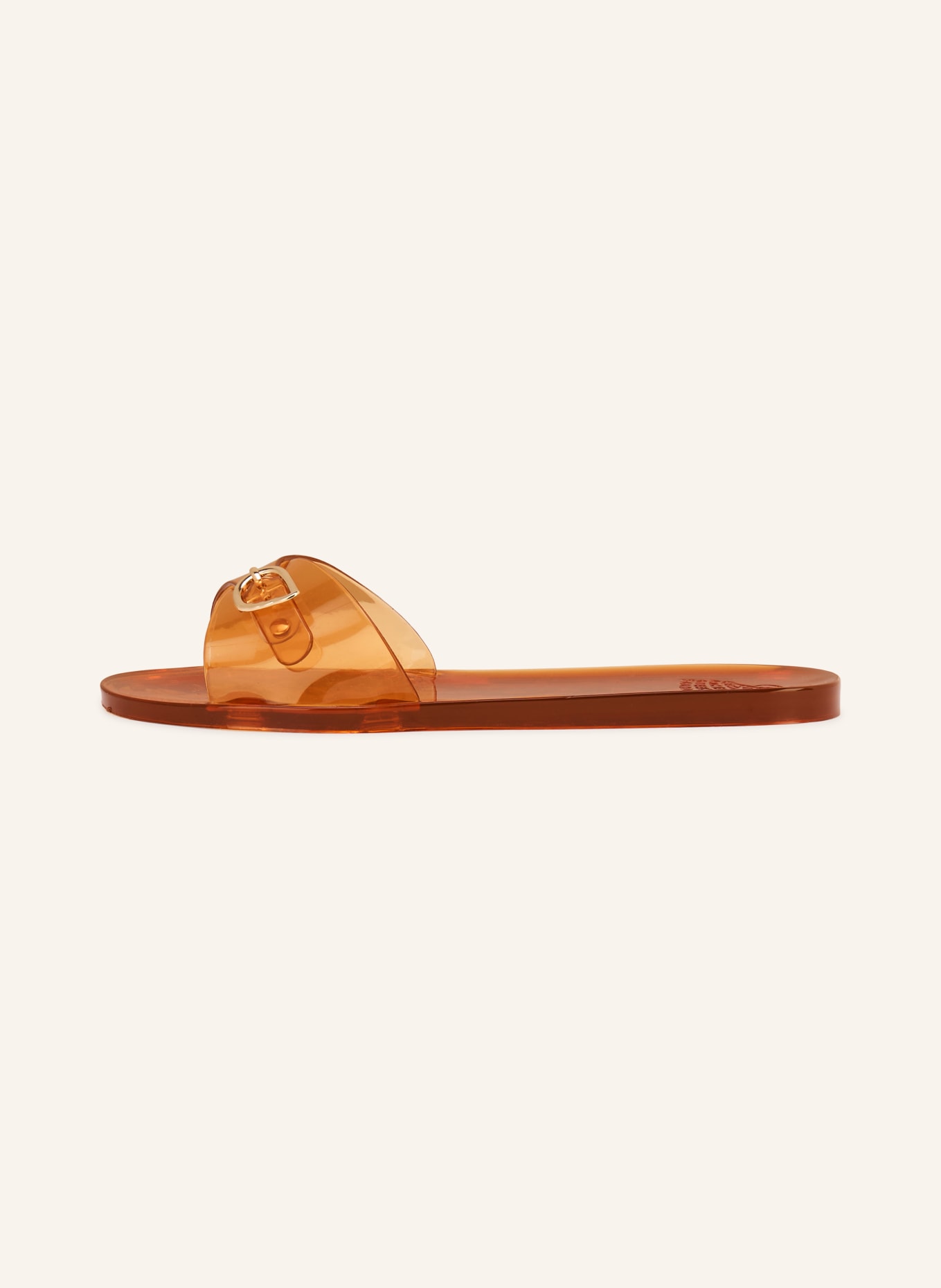 ANCIENT GREEK SANDALS Mules FILIA JELLY: MARRON CLAIR / OR