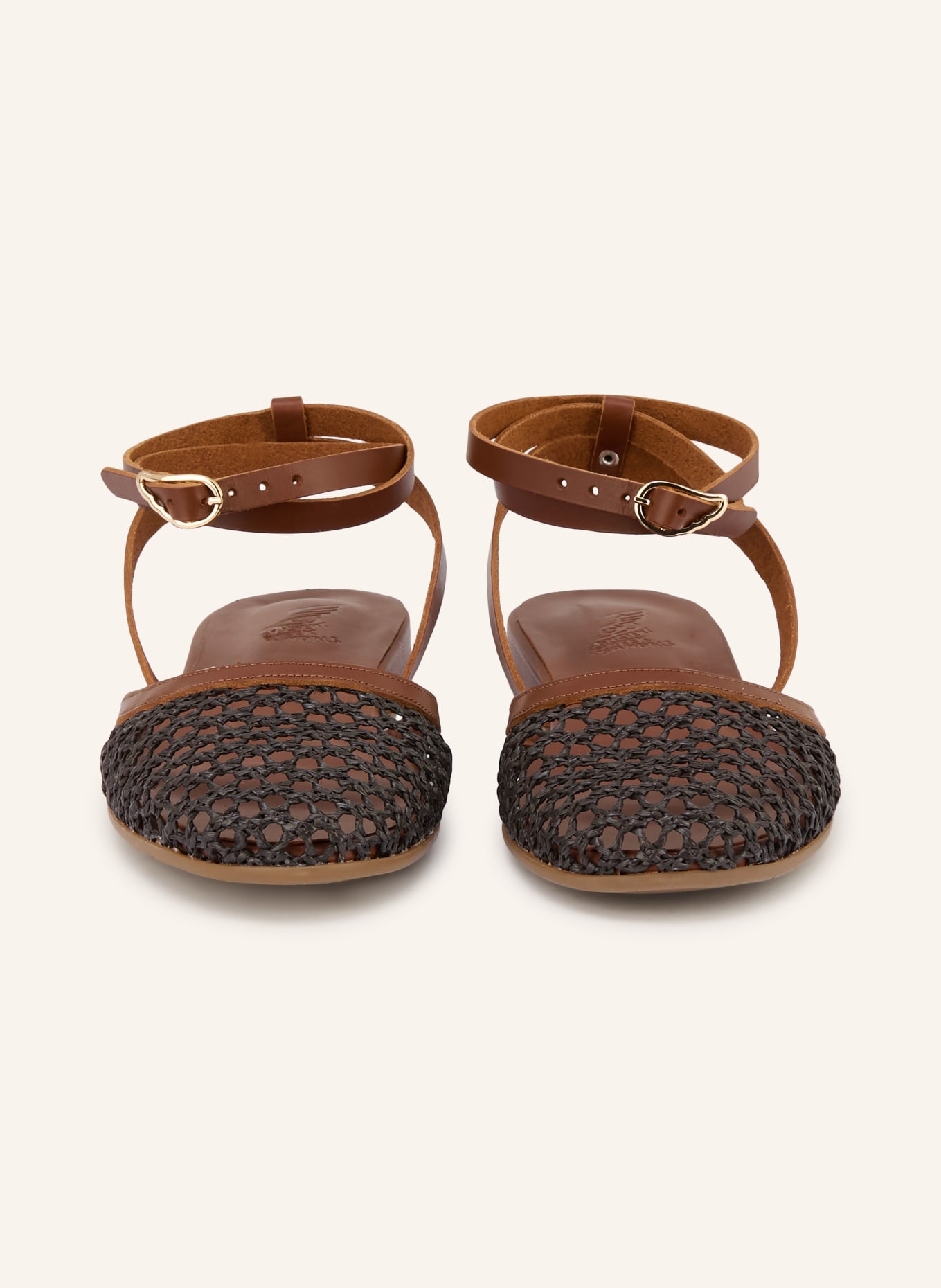 ANCIENT GREEK SANDALS Sandalen FILOTHEA: DUNKELBRAUN