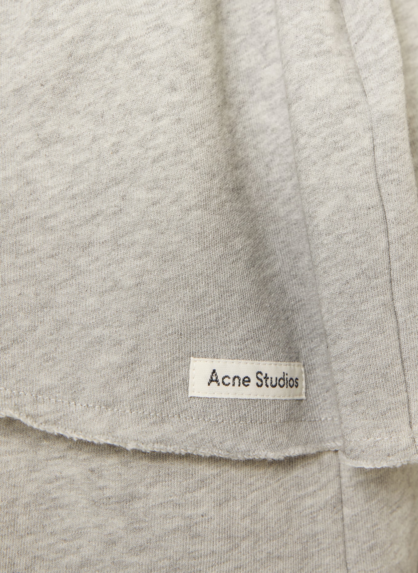 Acne Studios Sweatrock mit Rüschen: GRAU
