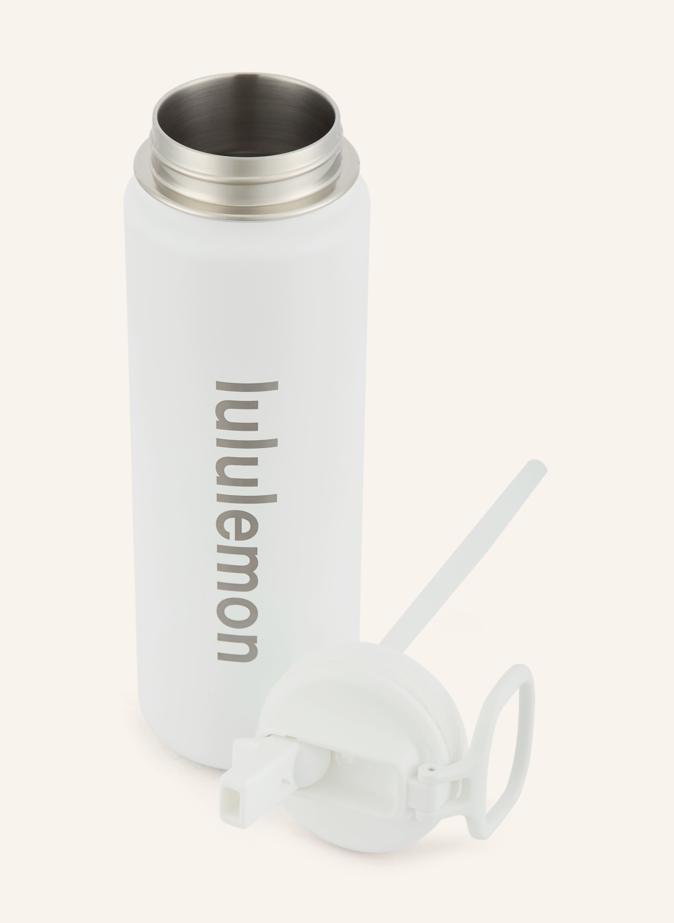 lululemon Thermobeker BACK TO LIFE: WIT / DONKERGRIJS