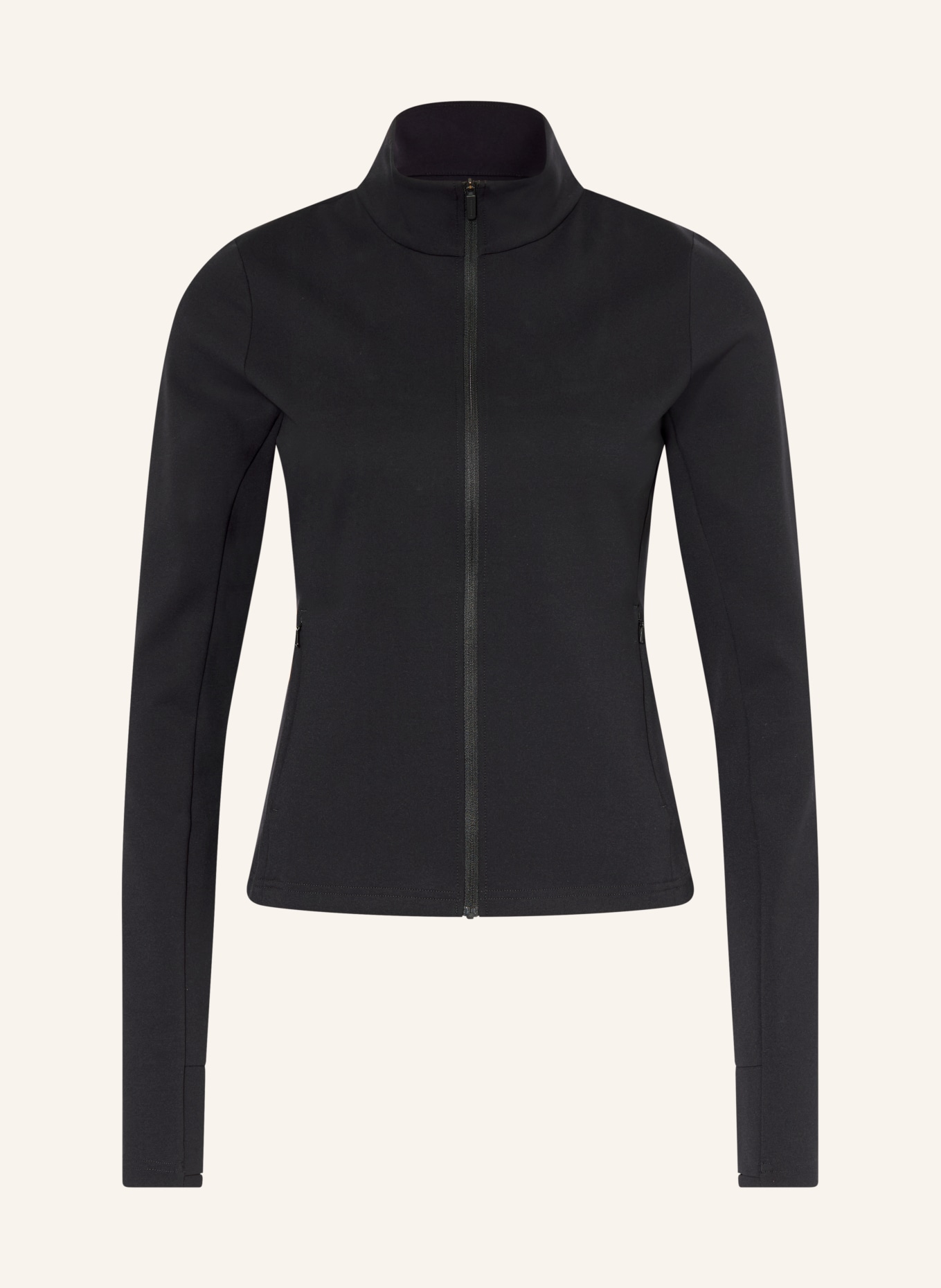 District Vision Trainingsjacke INTERLOCK: SCHWARZ