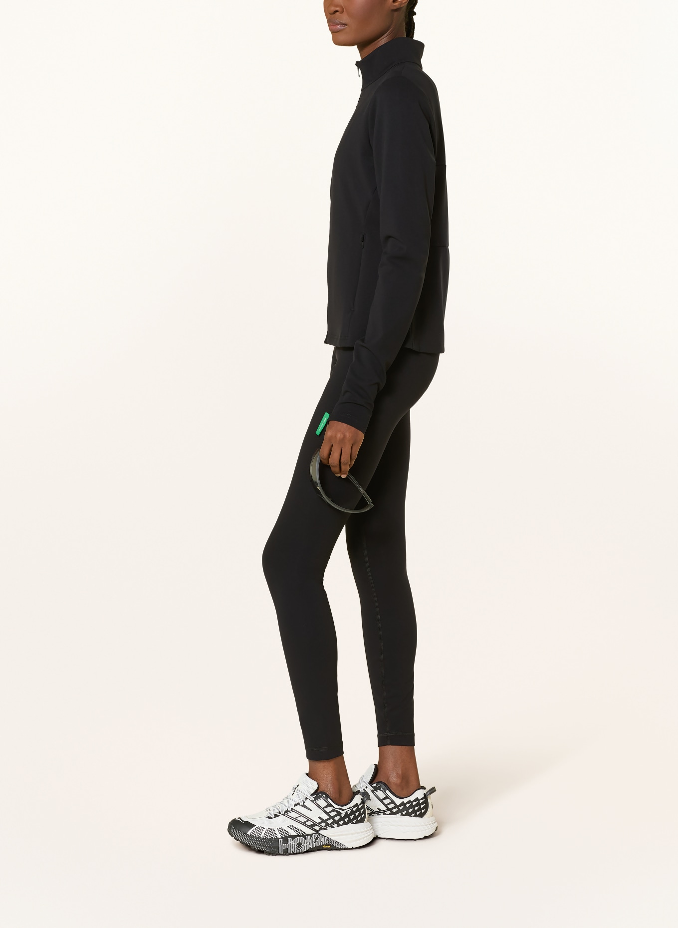 District Vision INTERLOCK Tights: BLACK