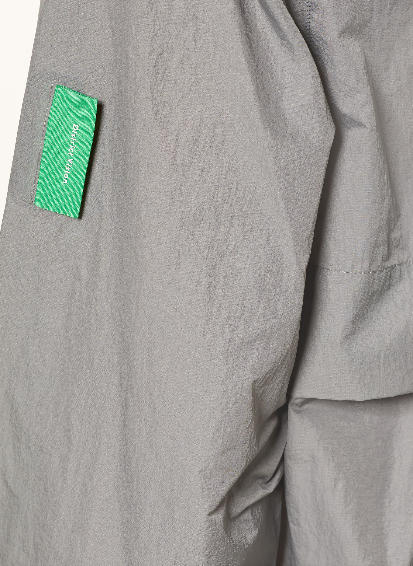 District Vision Laufjacke: GRAU