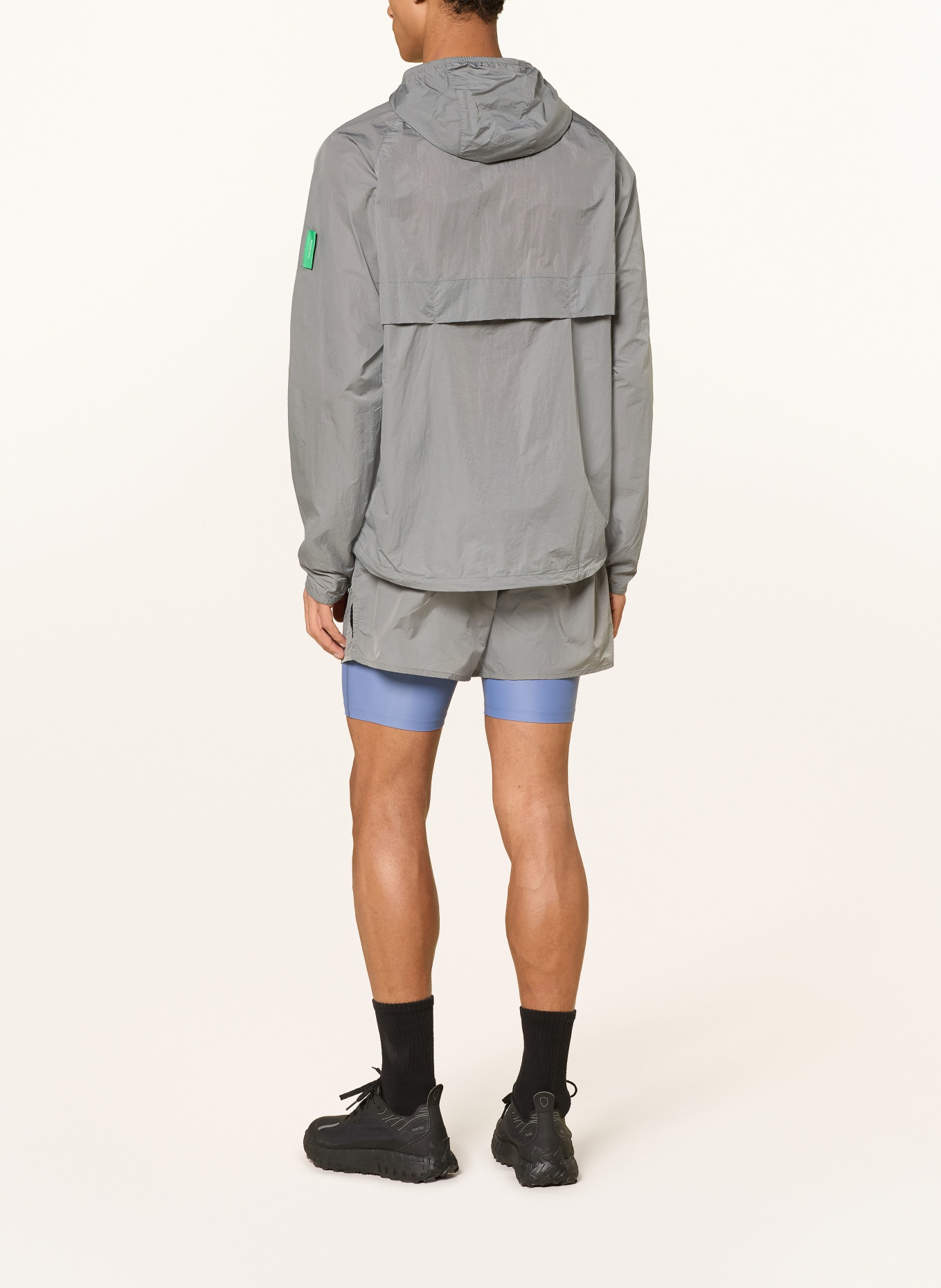 District Vision Běžecké šortky 2 v 1: ŠEDÁ / ZELENÁ / MODRÁ