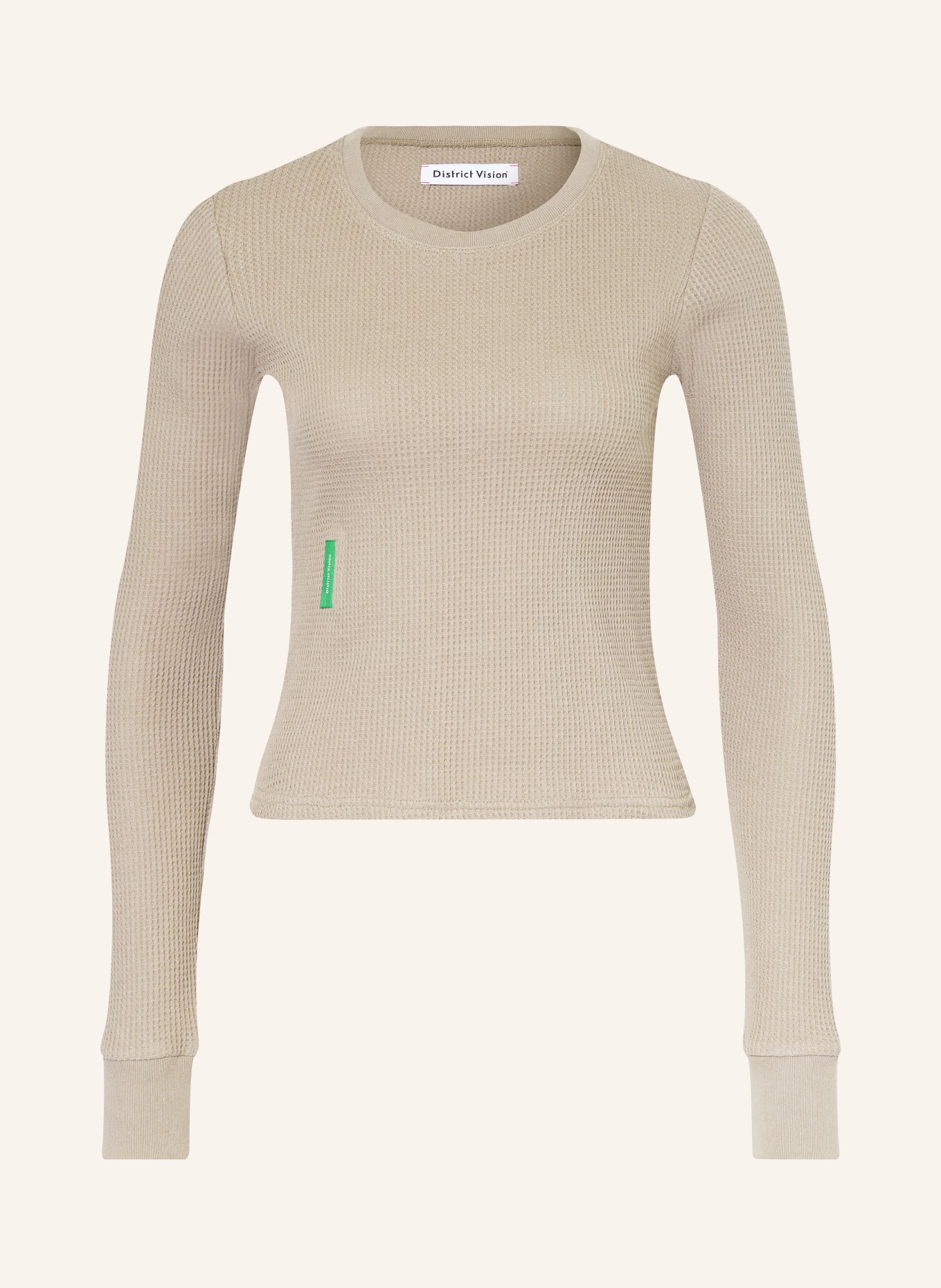 District Vision Longsleeve: KHAKI