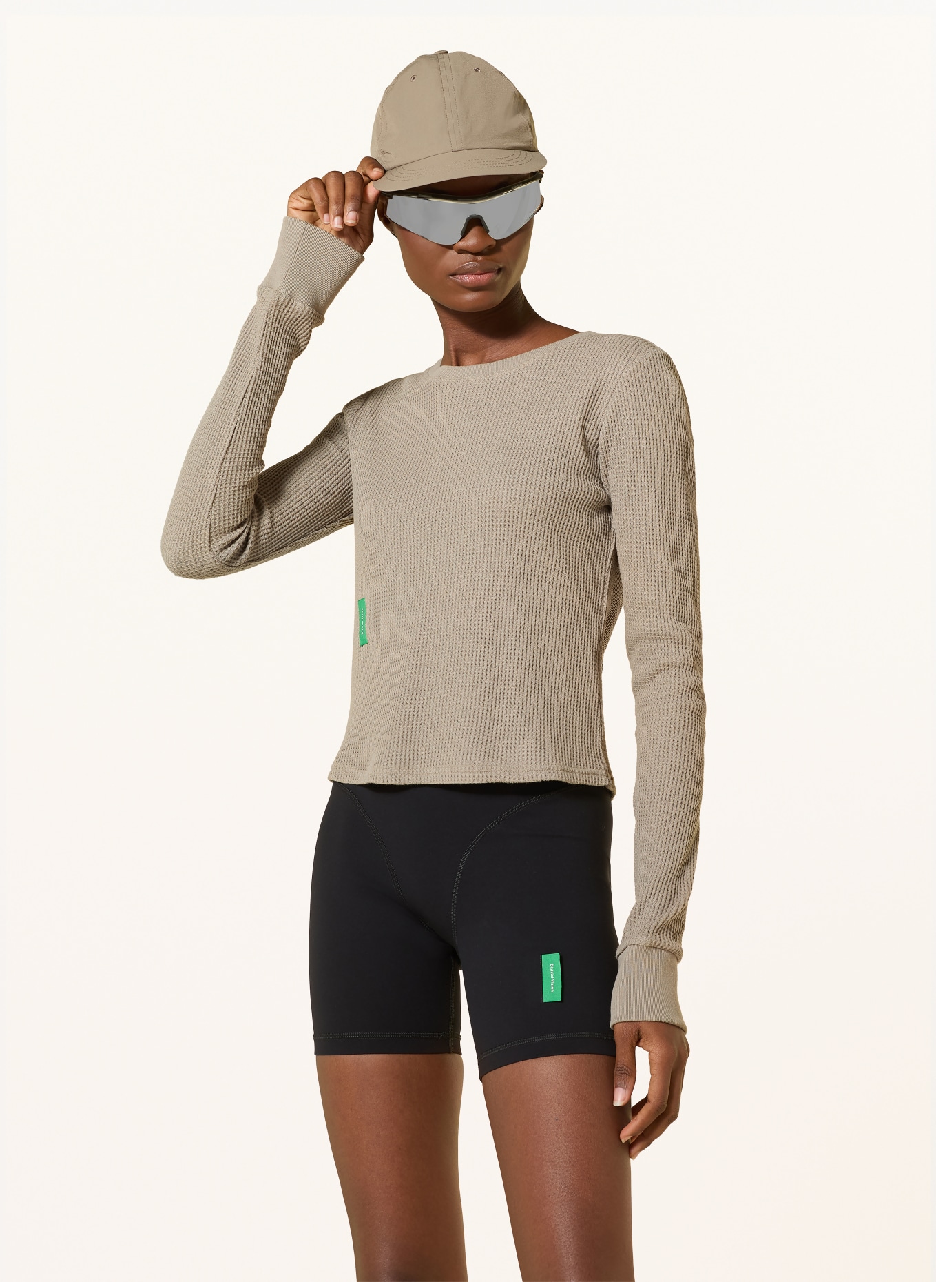 District Vision Longsleeve: KHAKI