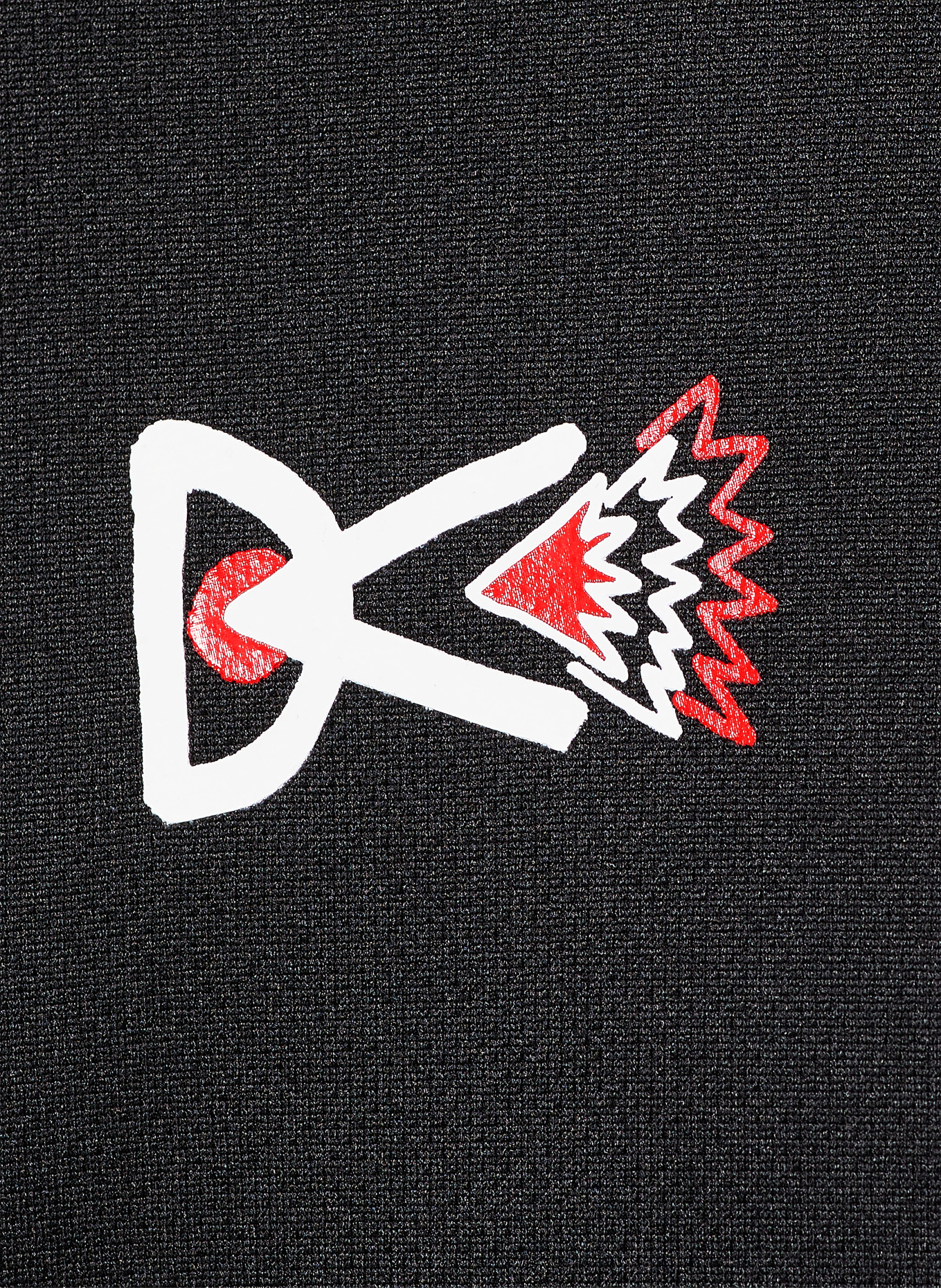 District Vision Běžecké tričko: ČERNÁ / ČERVENÁ / ZELENÁ