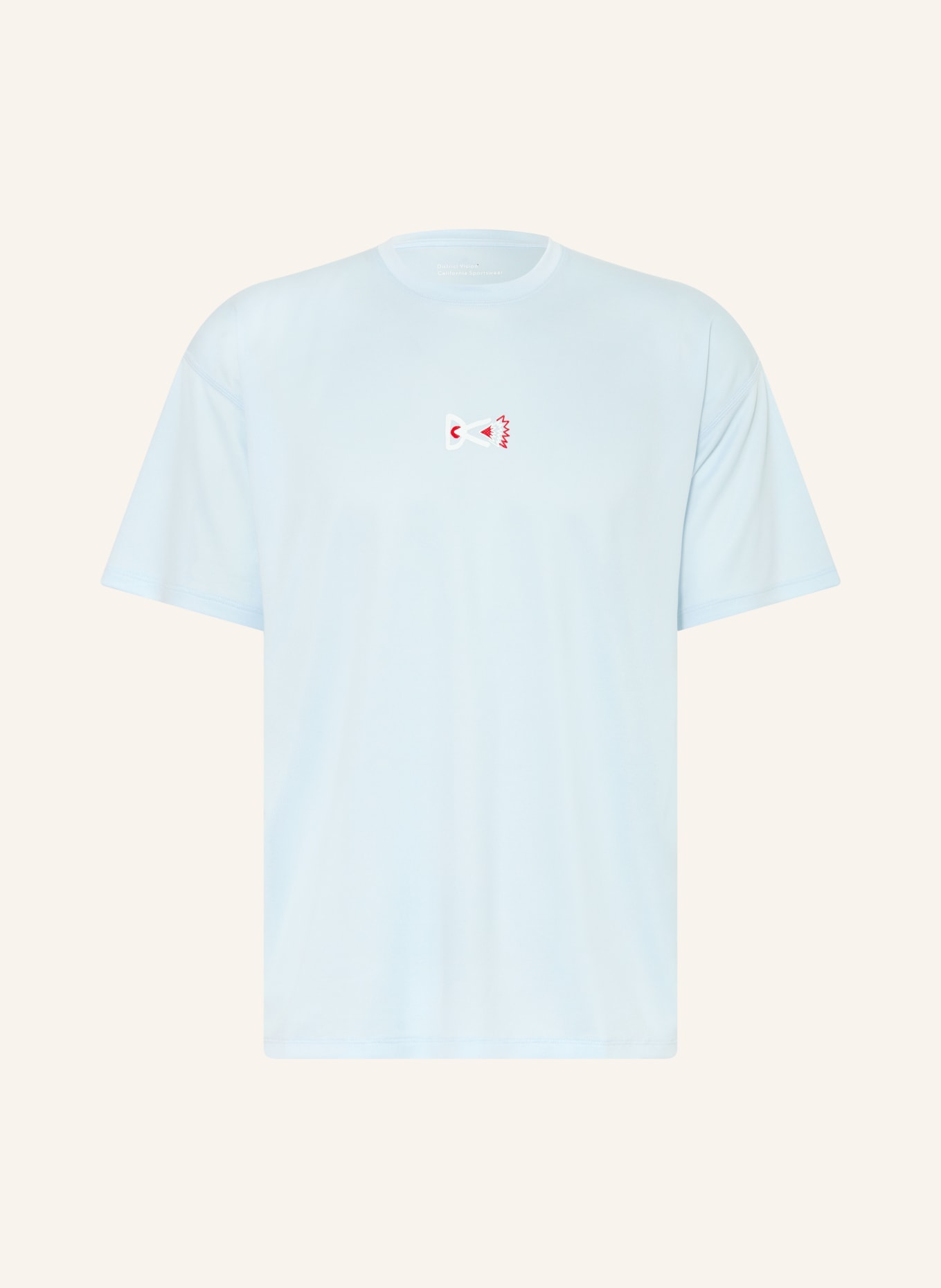 District Vision Běžecké tričko: TMAVĚ MODRÁ / ČERVENÁ / ZELENÁ