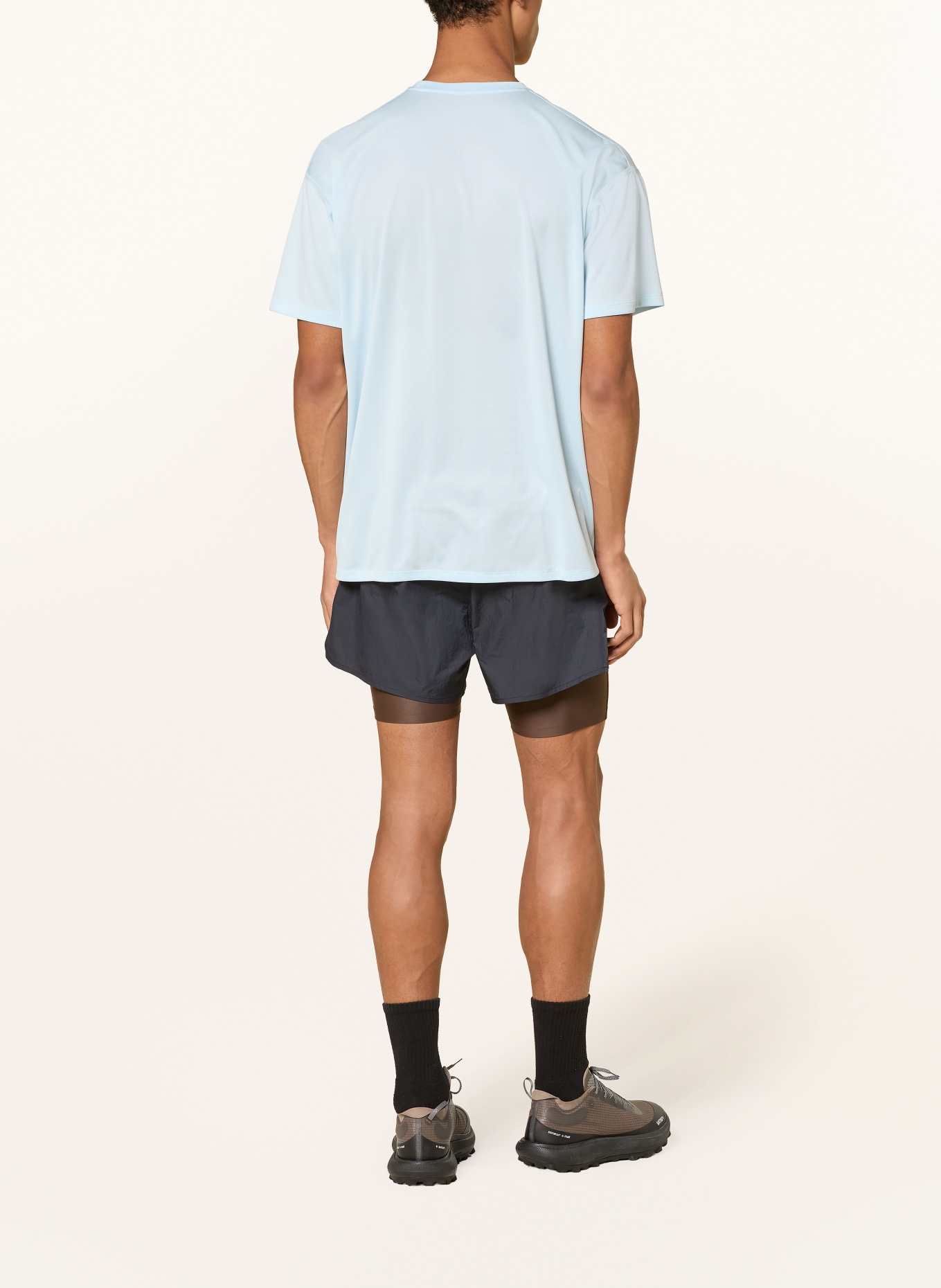 District Vision Běžecké tričko: TMAVĚ MODRÁ / ČERVENÁ / ZELENÁ