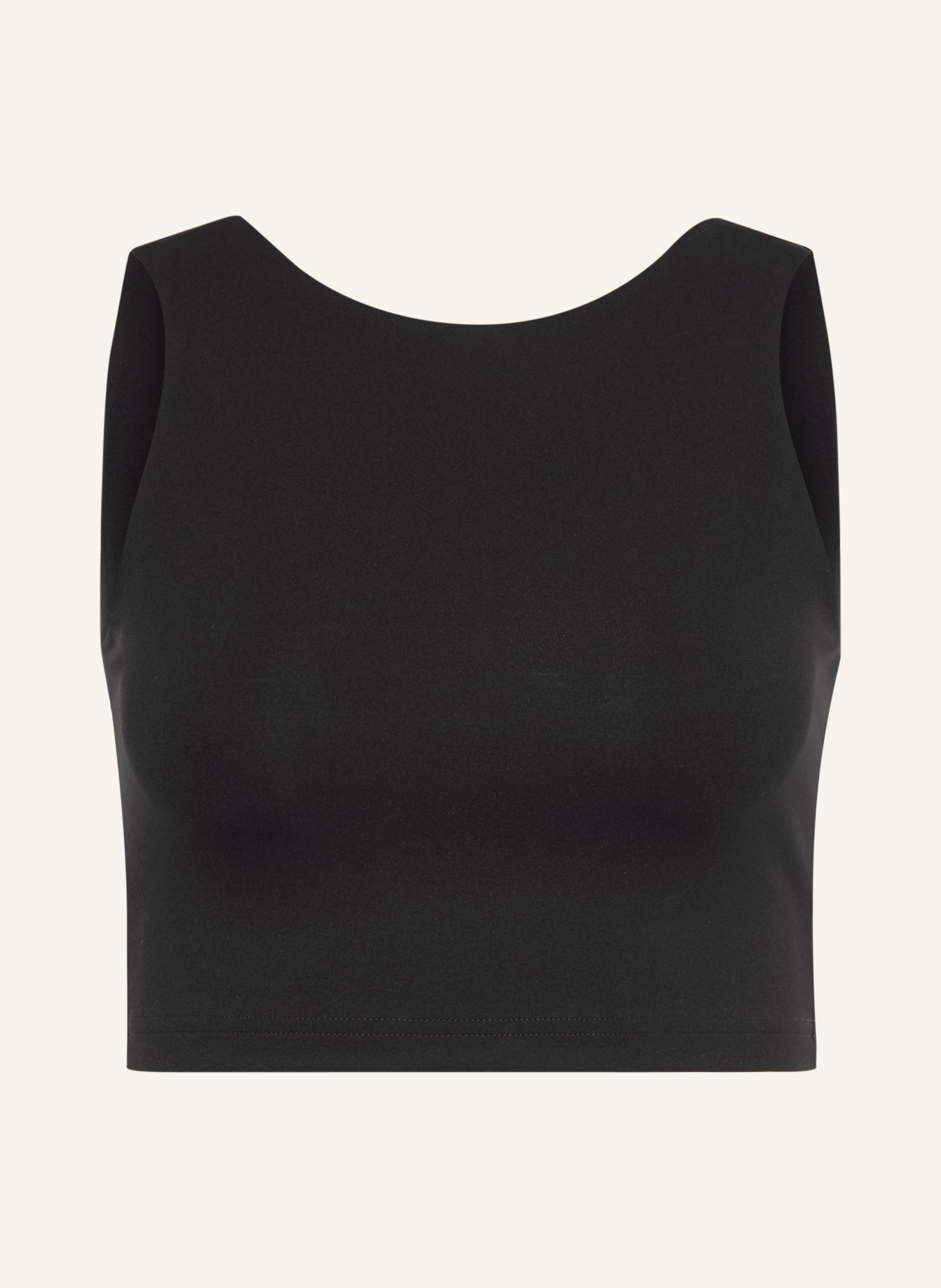 District Vision Sports bra: BLACK