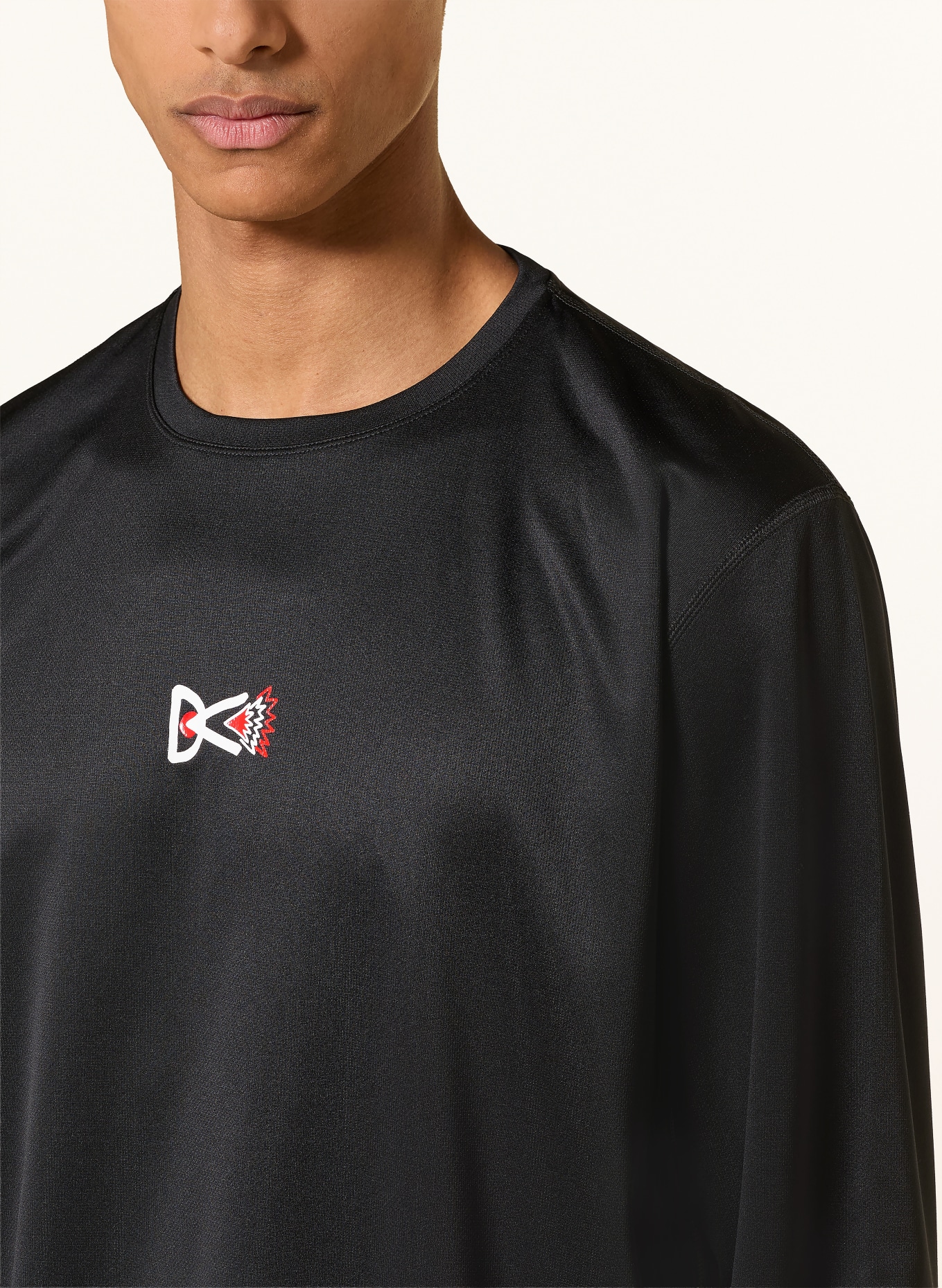 District Vision Běžecké tričko: ČERNÁ / ČERVENÁ / ZELENÁ