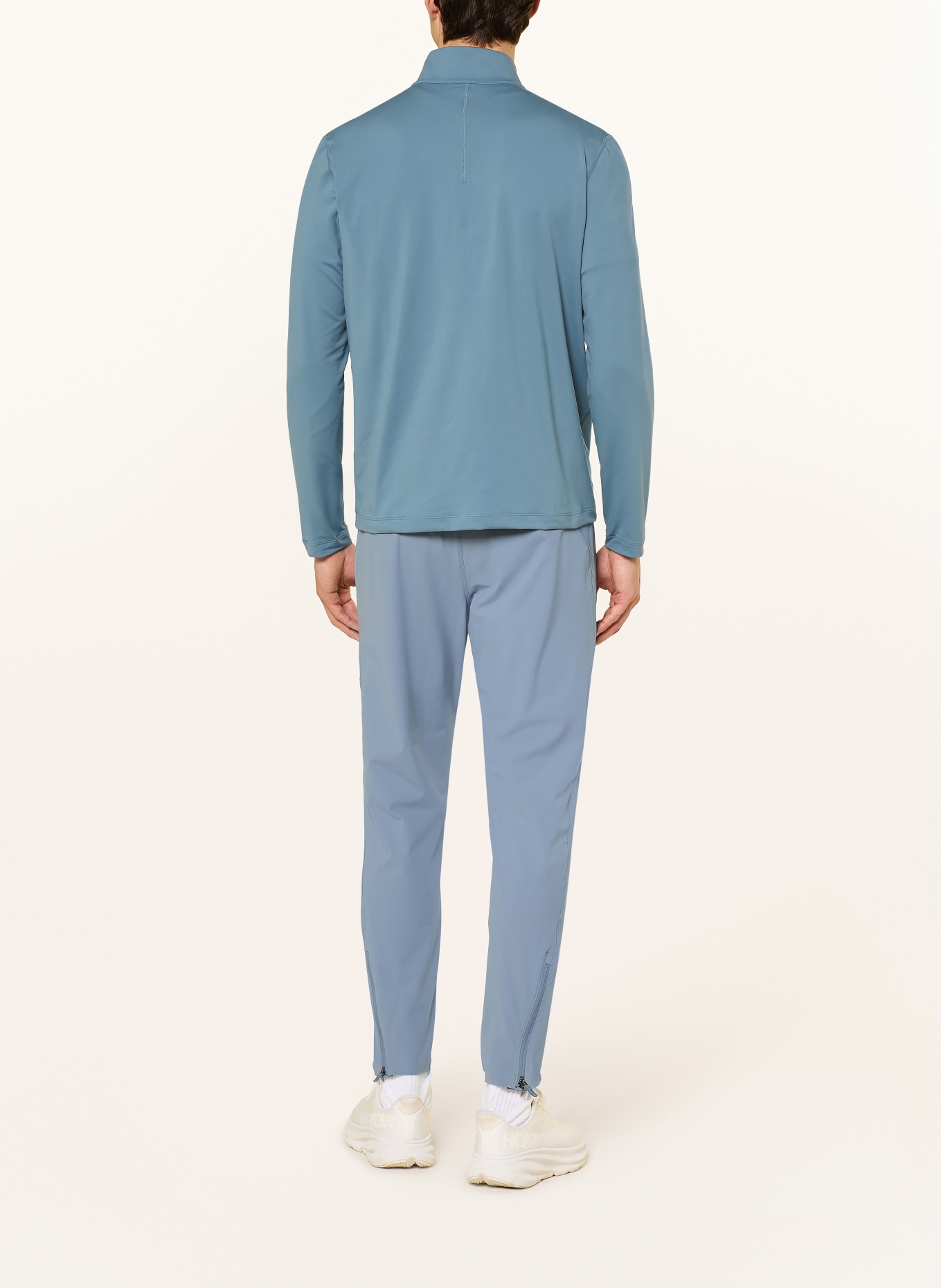 lululemon Pull à col roulé en jersey SOFT JERSEY: BLEU GRIS