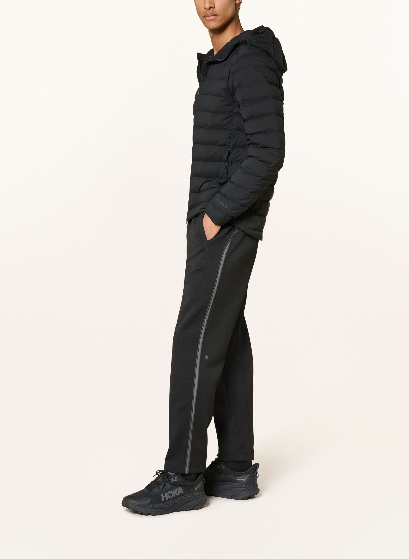 lululemon Trainingshose PACE BREAKER: SCHWARZ / DUNKELGRAU / GRAU