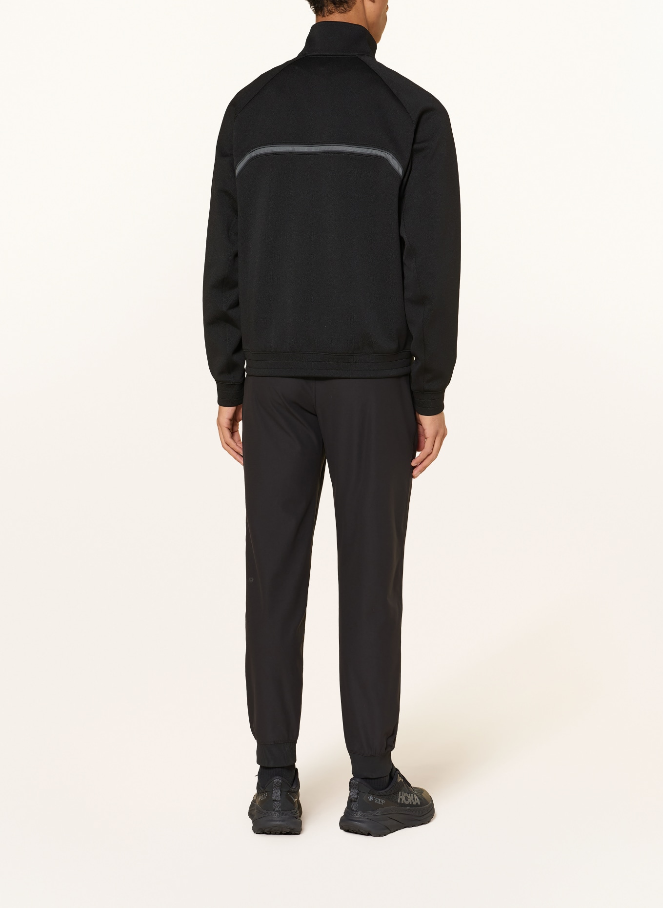 lululemon Trainingsjacke PACE BREAKER: SCHWARZ / DUNKELGRAU