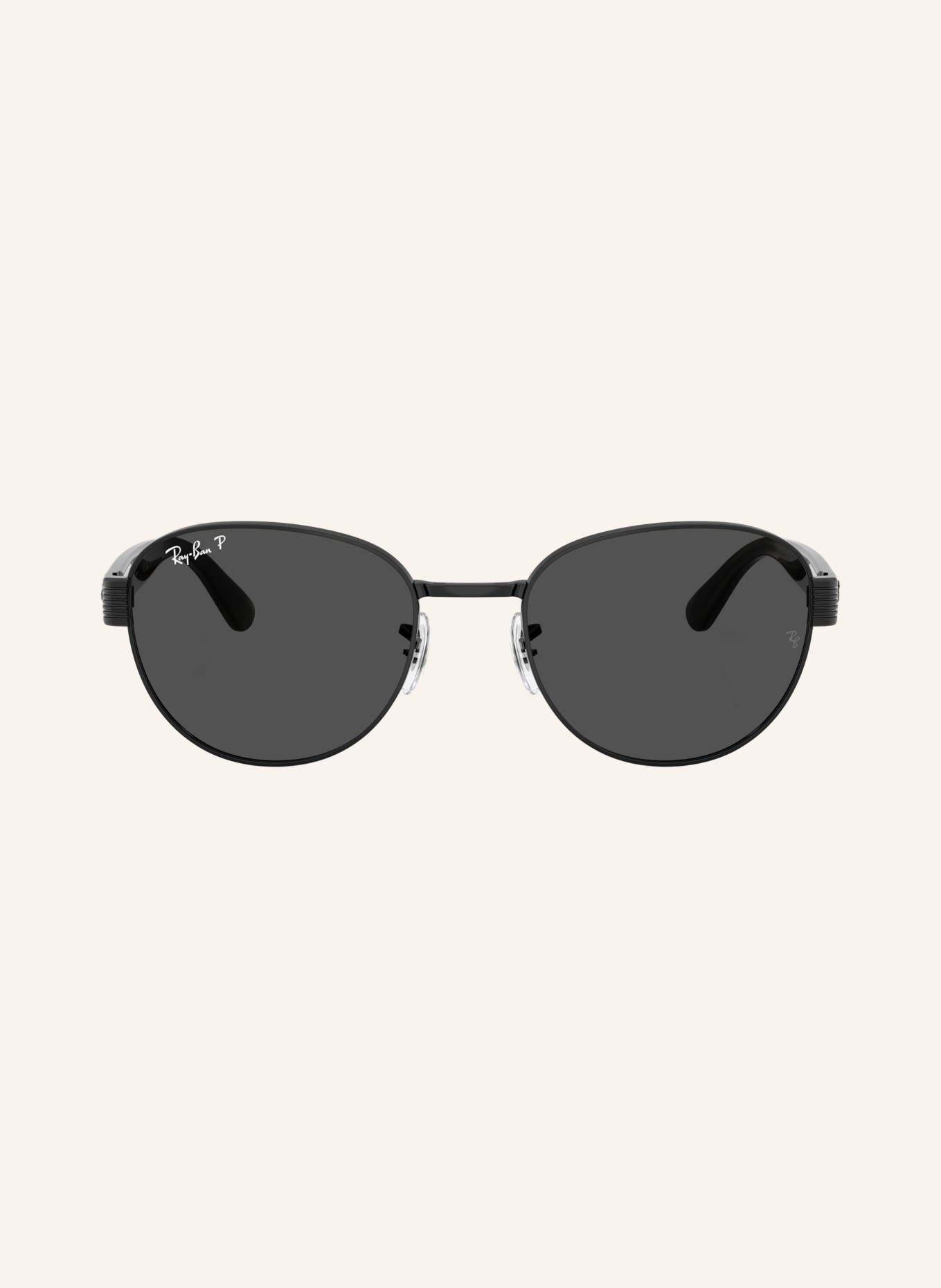 Ray-Ban Sonnenbrille RB3766CH: SCHWARZ/ DUNKELGRAU POLARISIERT