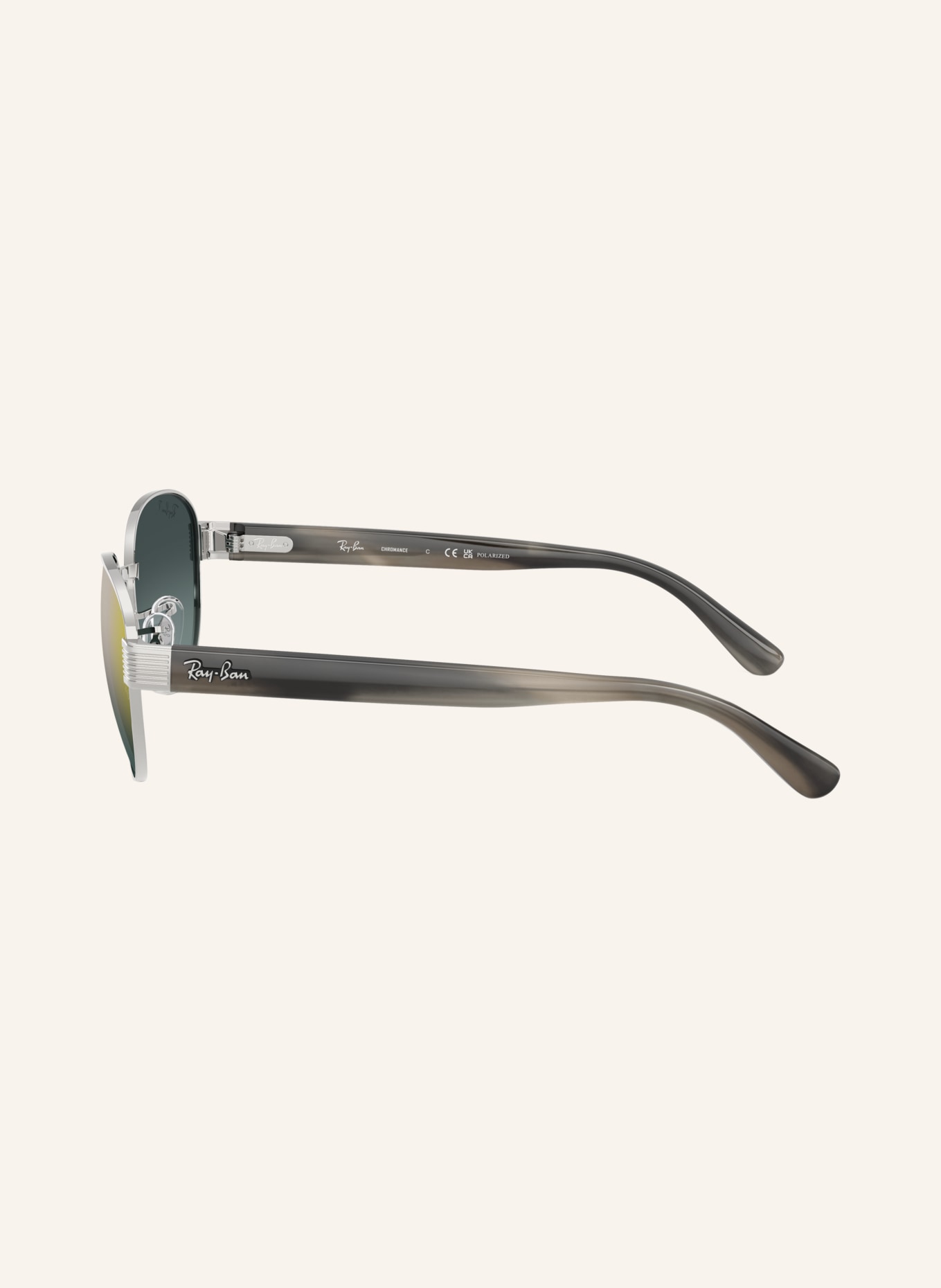 Ray-Ban Sonnenbrille RB3766CH: SILBER/ GOLD VERLAUF