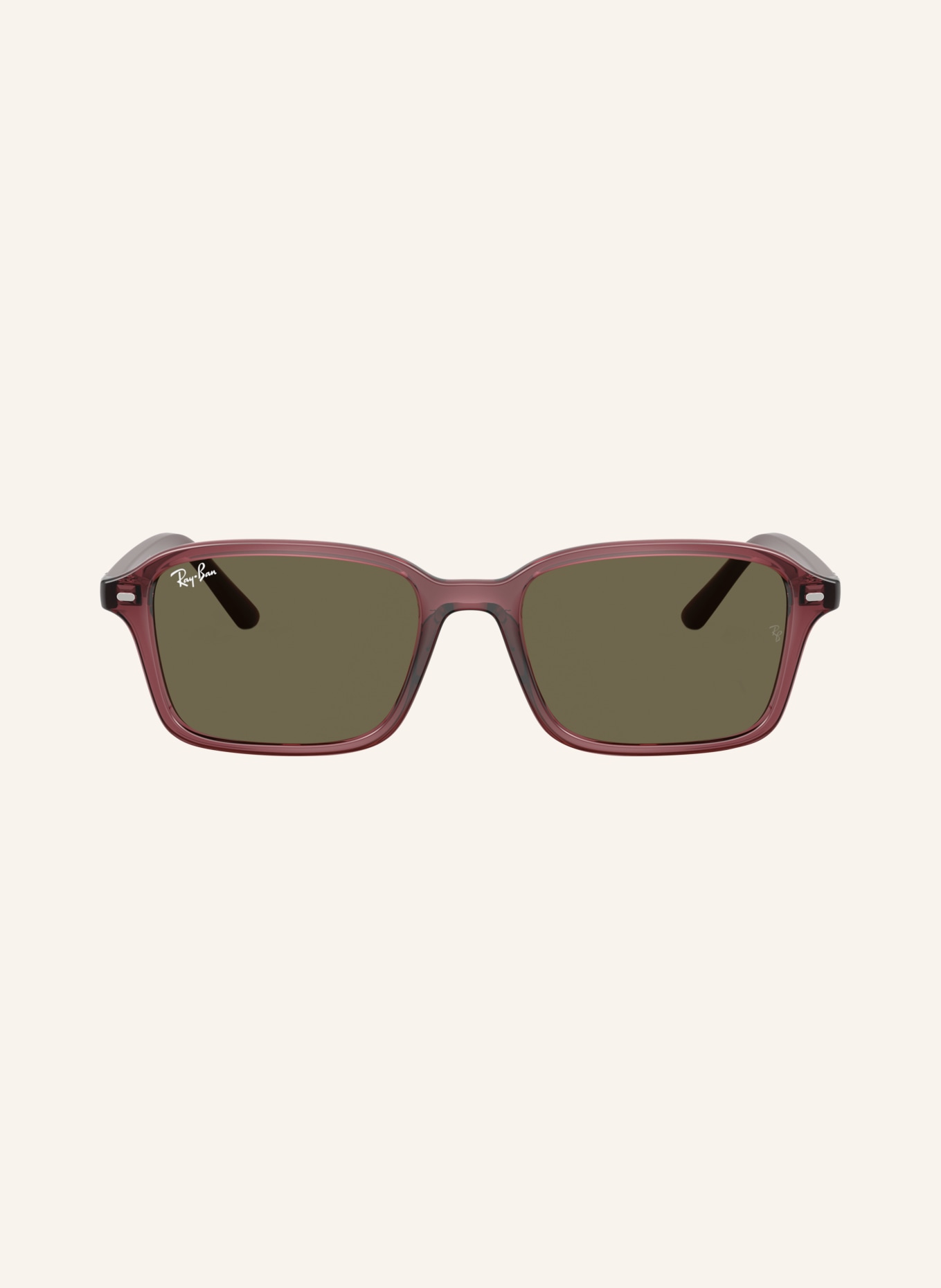Ray-Ban Sonnenbrille RB9131S: DUNKELLILA/ BRAUN