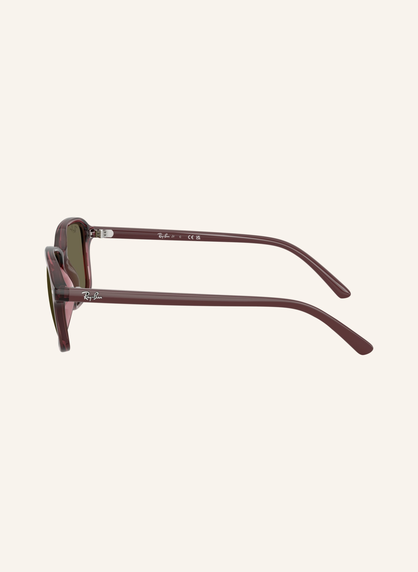 Ray-Ban Sonnenbrille RB9131S: DUNKELLILA/ BRAUN